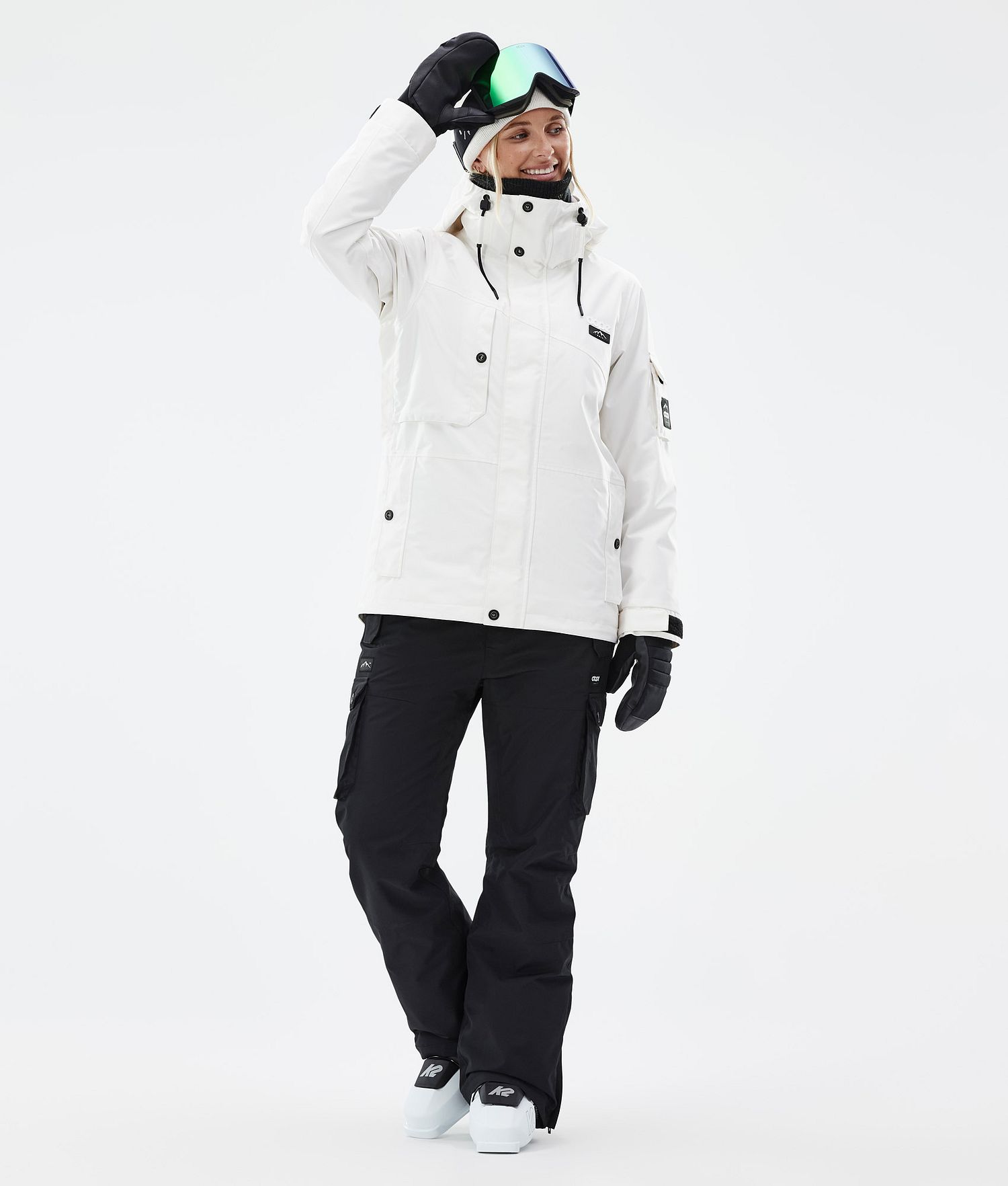 Dope Adept W Ski Jacket Women Old White