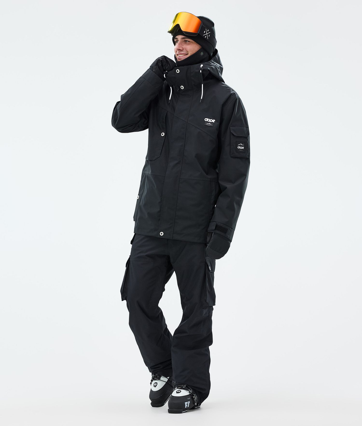 Dope Adept Ski Jacket Men Black