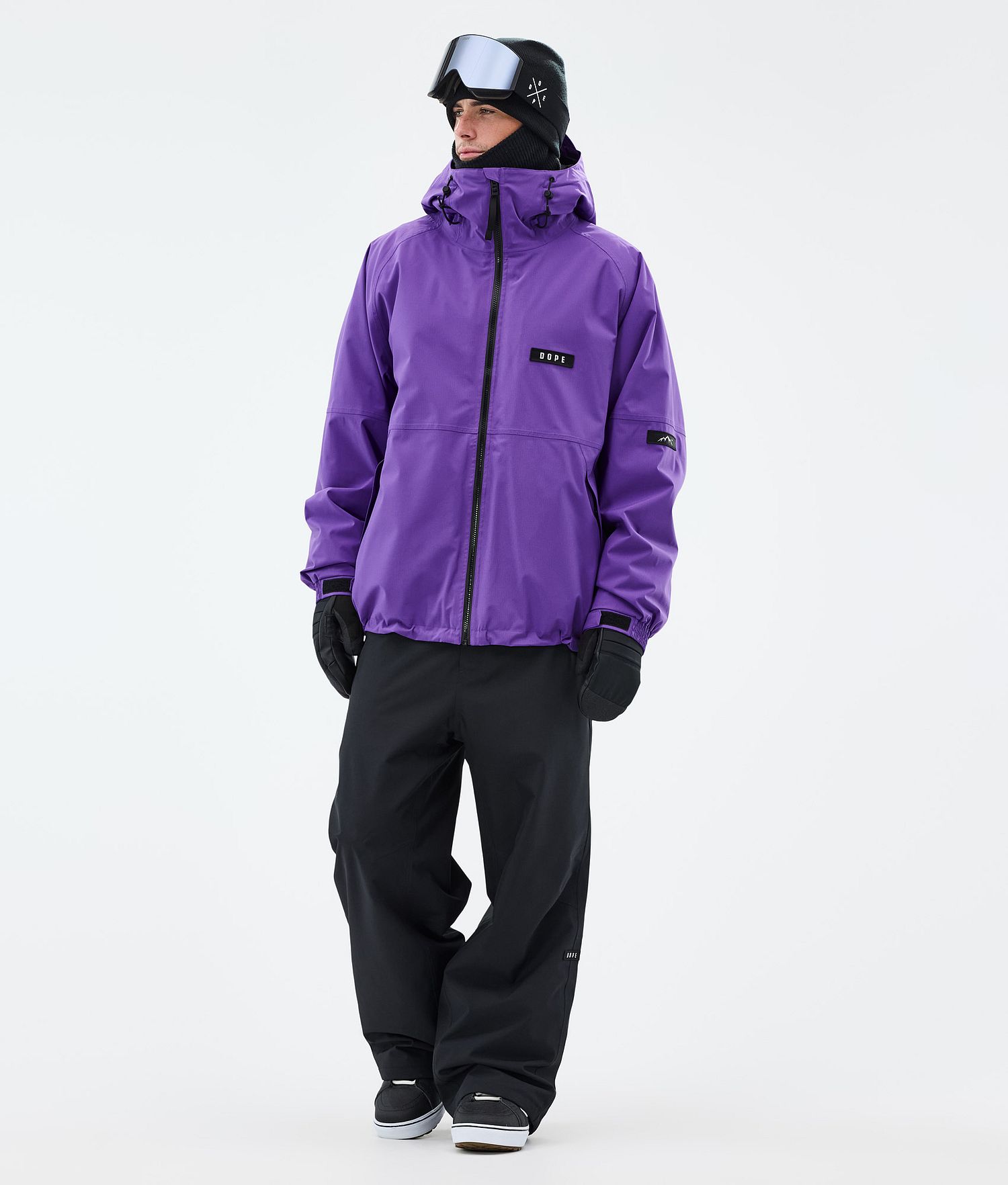 Dope Spartan Snowboard Jacket Men Vivid Purple