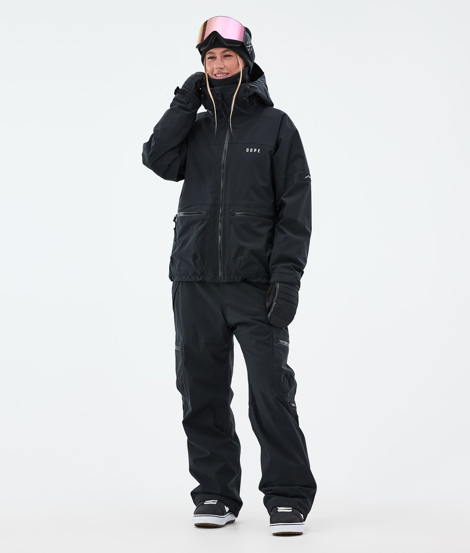 Dope Vertex W Snowboard Jacket Women Black