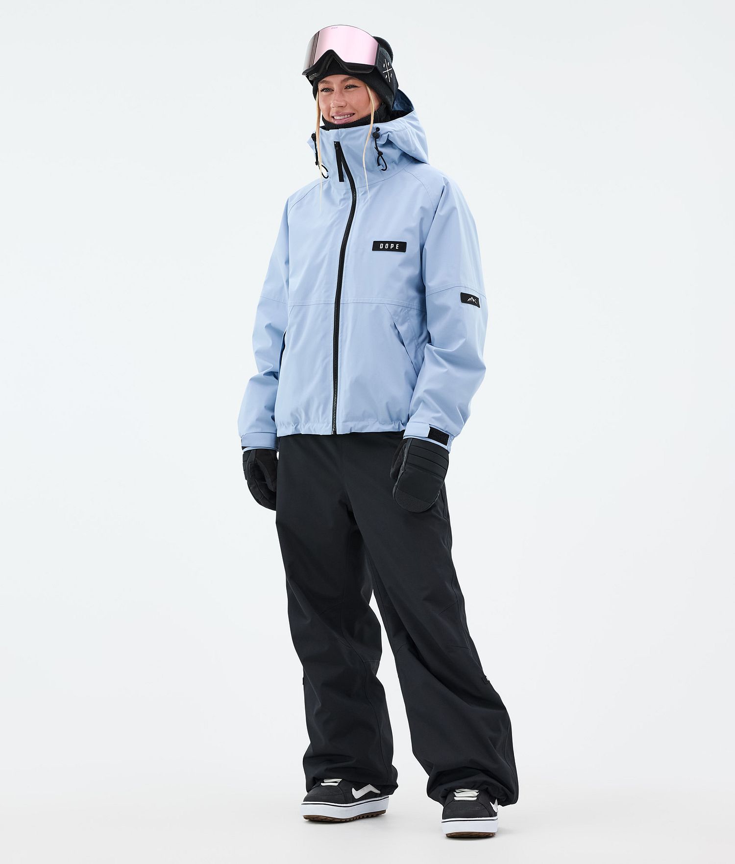 Dope Spartan W Snowboard Jacket Women Light Blue
