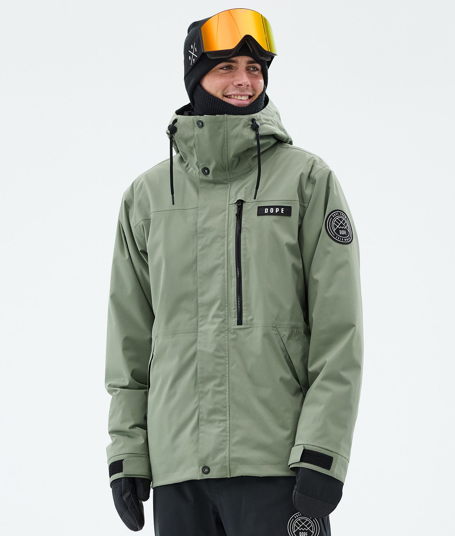 Dope Blizzard Full Zip Snowboard Jacket Men Moss Green Dope Blizzard Full Zip Snowboard Jacket Men Moss Green