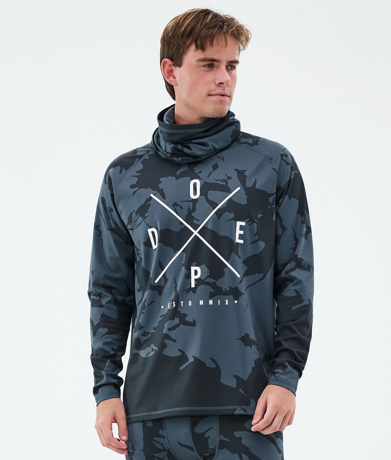 Dope Snuggle Base Layer Top Men 2X-Up Metal Blue Camo Dope Snuggle Base Layer Top Men 2X-Up Metal Blue Camo