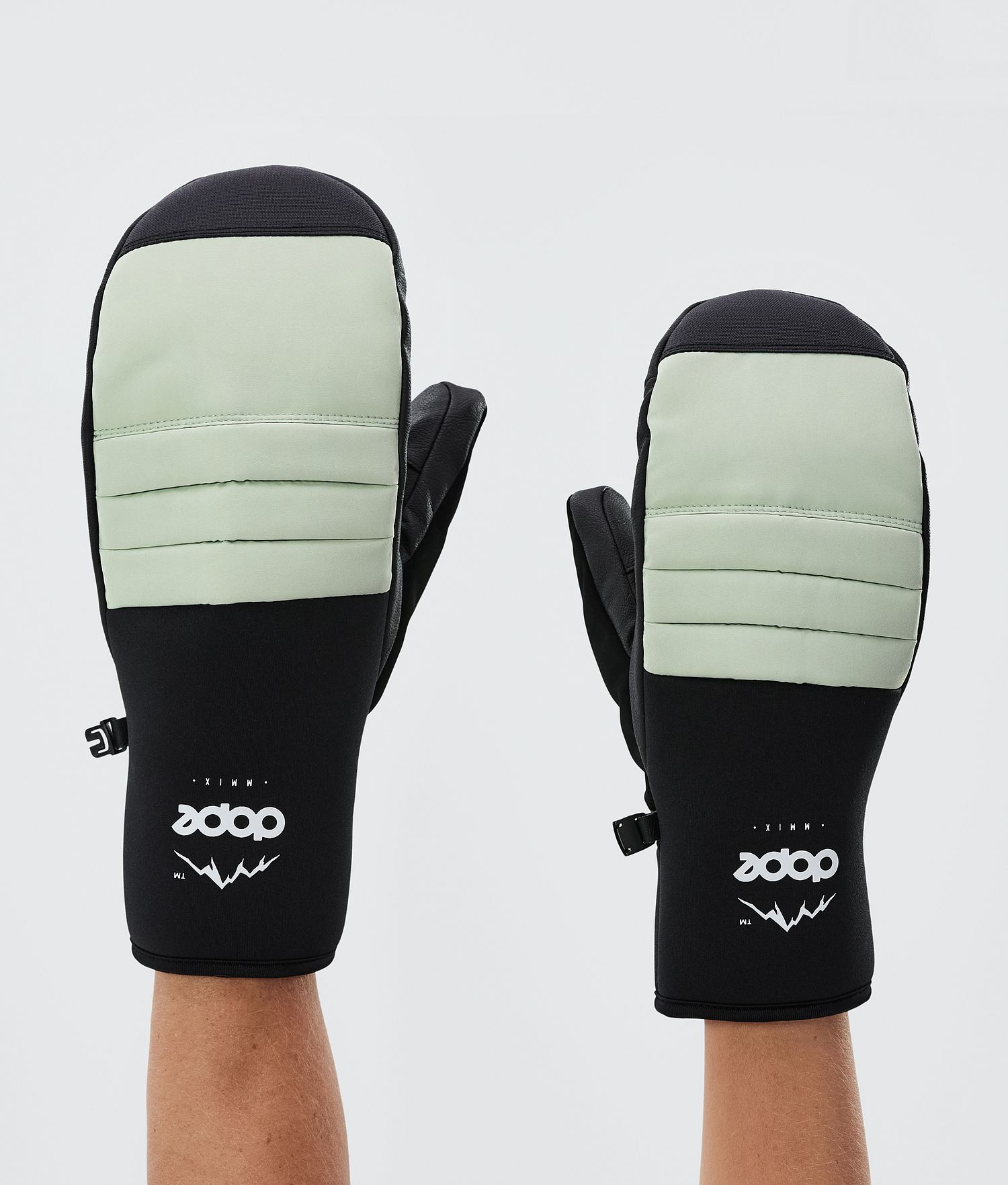 Dope Ace 22 Snow Mittens Soft Green