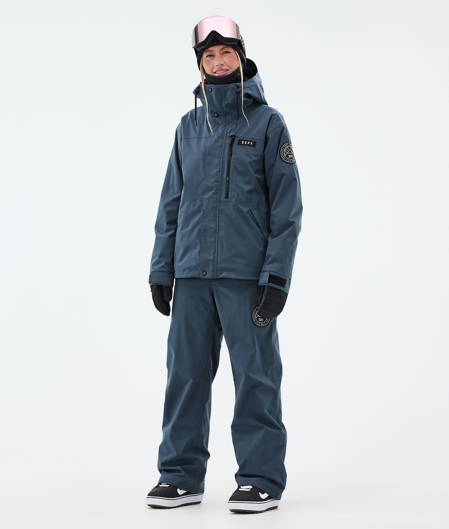 Dope Blizzard W Snowboard Pants Women Metal Blue