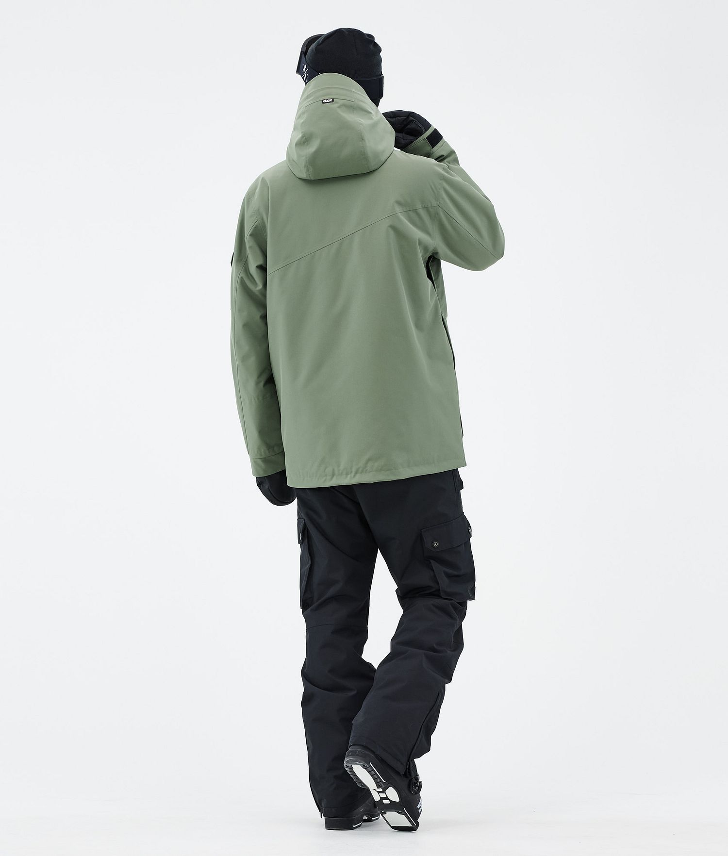 Dope Adept Ski Outfit Men Moss Green/Blackout