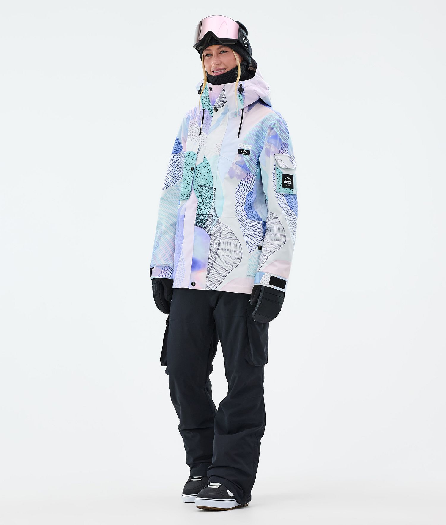 Dope Adept W Snowboard Jacket Women Mist