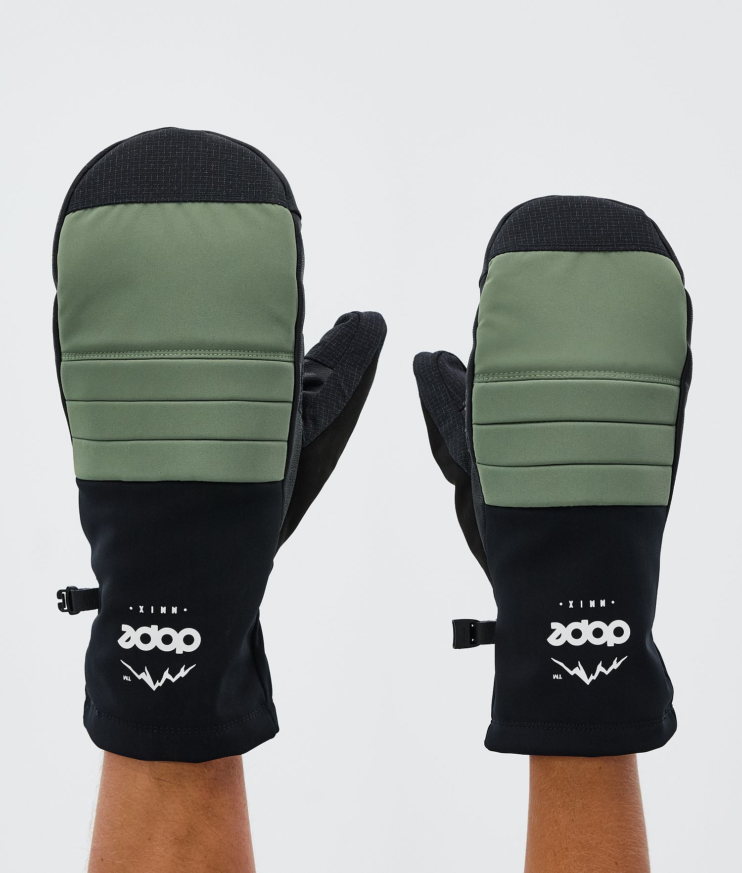 Dope Ace 24 Snow Mittens Moss Green