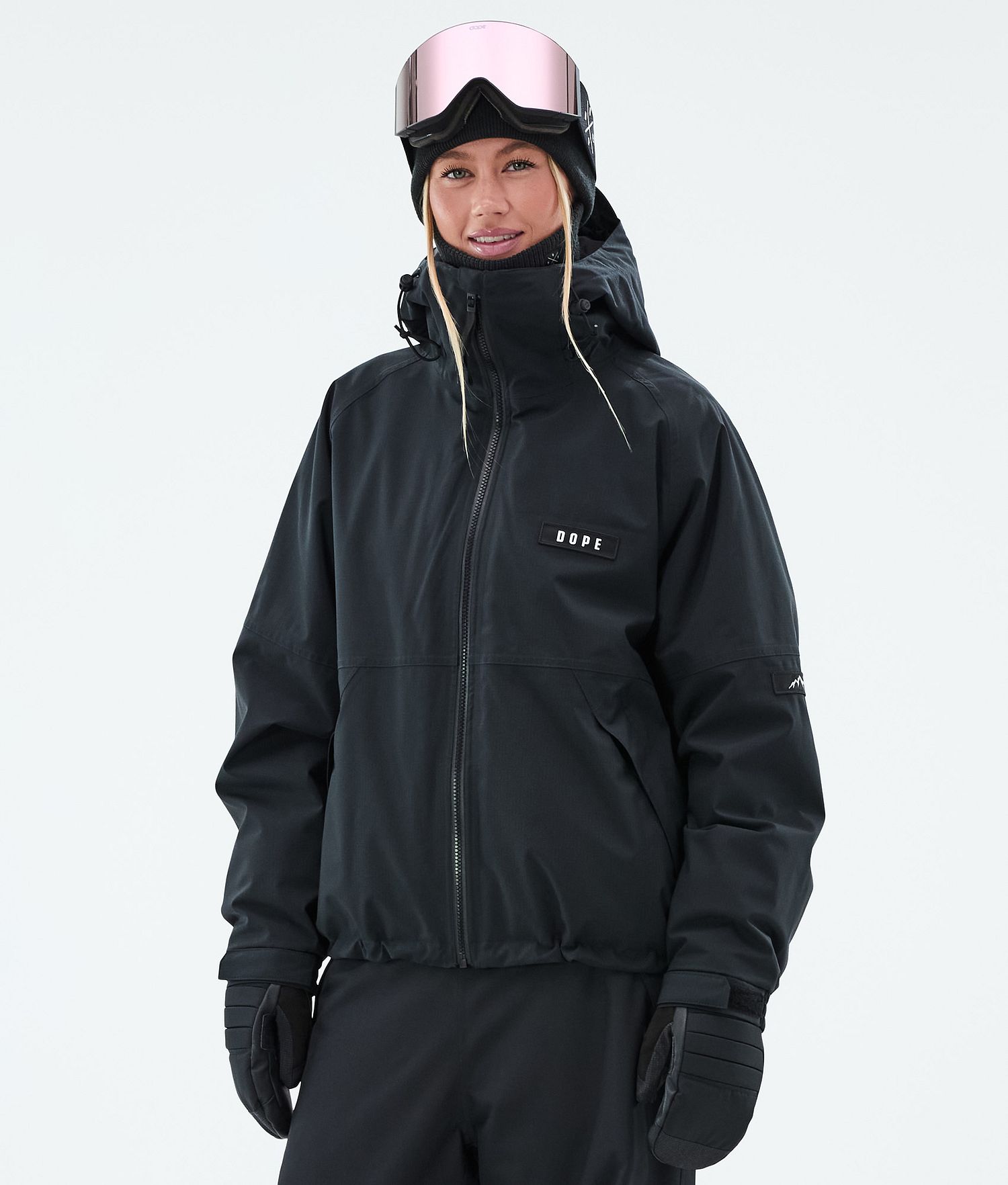 Dope Spartan W Snowboard Jacket Women Black Dope Spartan W Snowboard Jacket Women Black