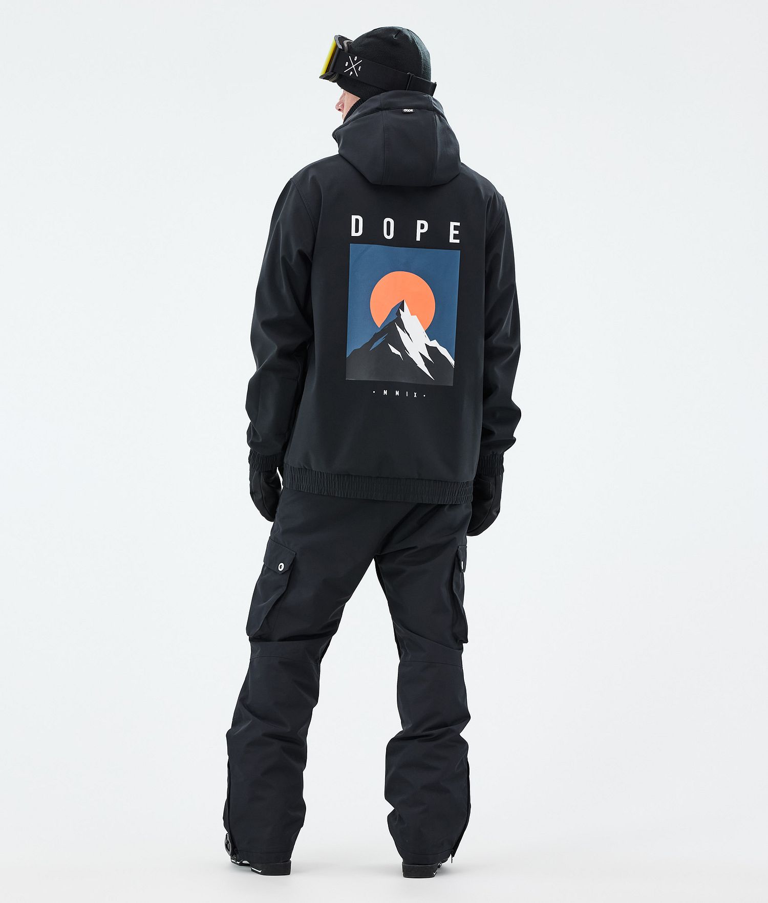 Dope Yeti Ski Jacket Men Aphex Black