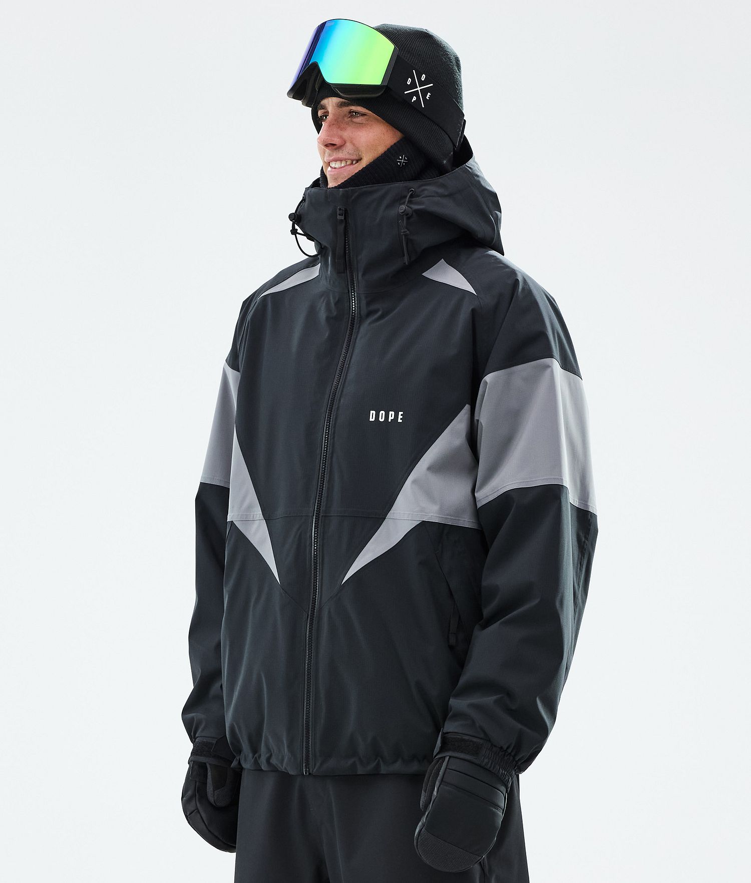 Dope Spartan Ski Jacket Men Spike Black/Light Pearl Dope Spartan Ski Jacket Men Spike Black/Light Pearl