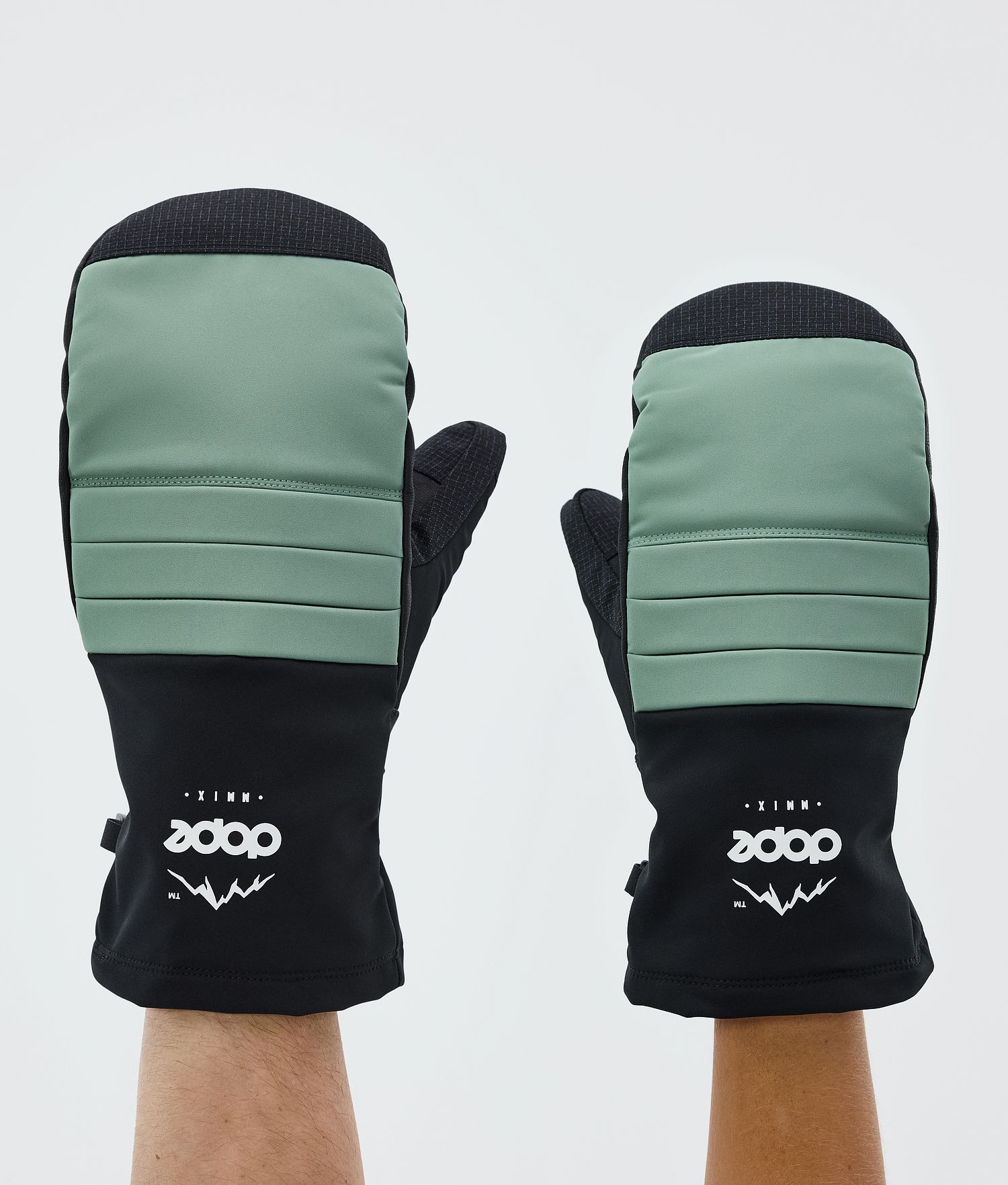 Dope Ace Snow Mittens Faded Green Dope Ace Snow Mittens Faded Green