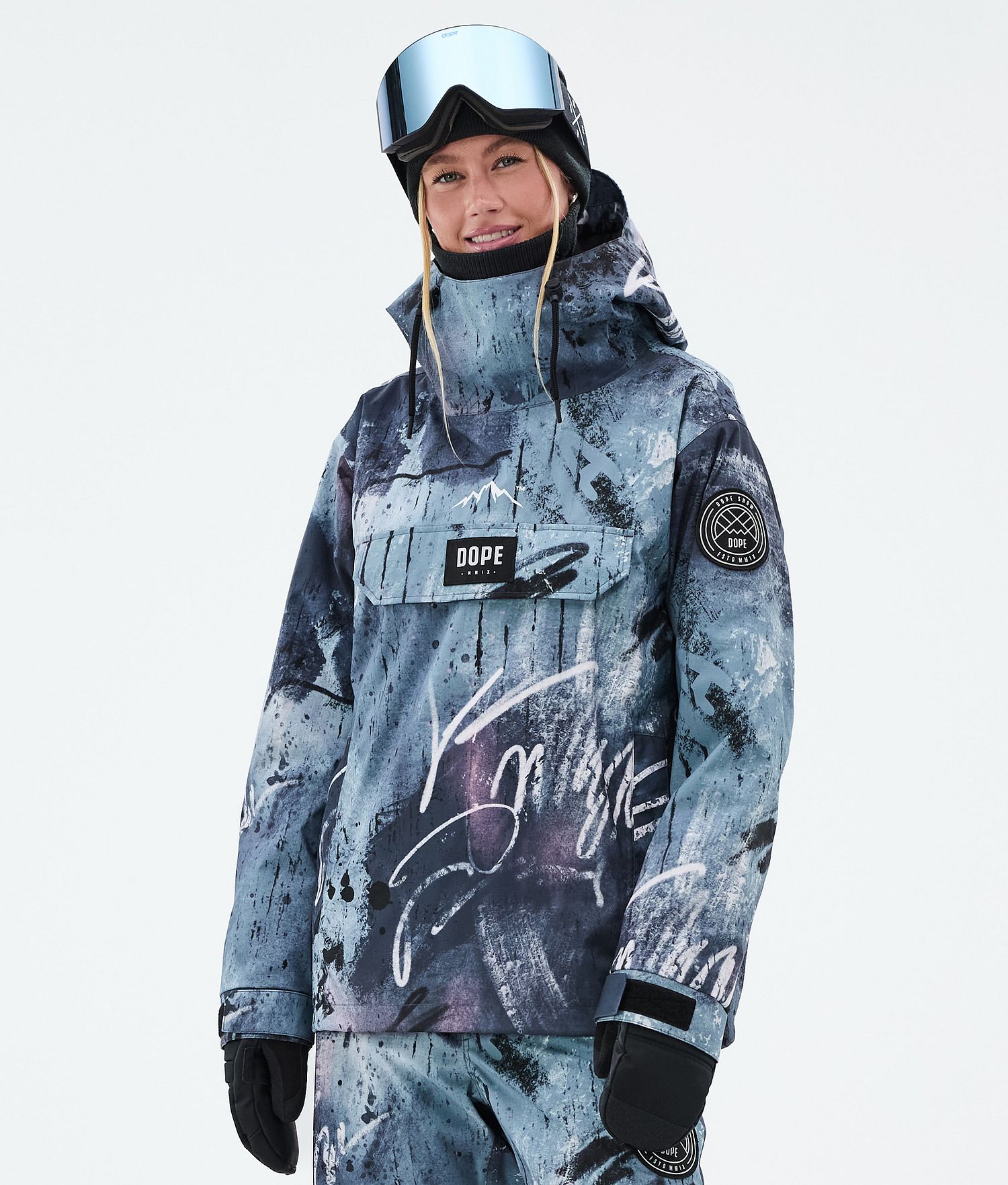 Dope Blizzard W Ski Jacket Women Punk Blue Dope Blizzard W Ski Jacket Women Punk Blue