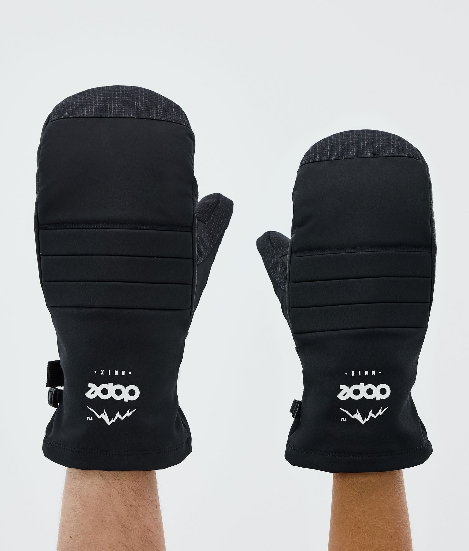 Dope Ace Snow Mittens Black