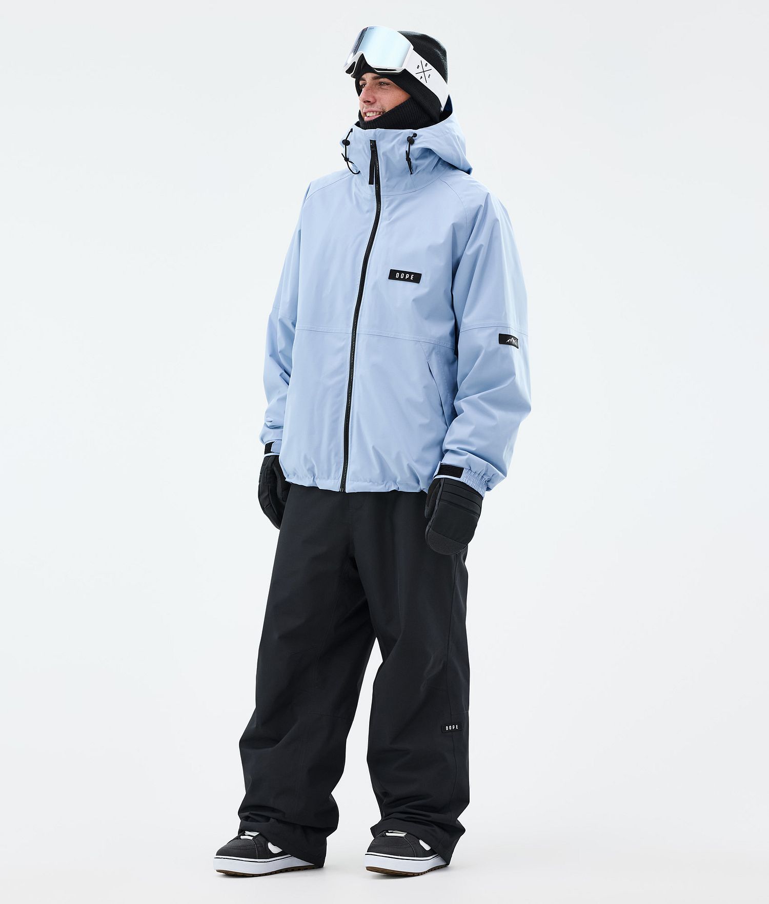 Dope Spartan Snowboard Jacket Men Light Blue