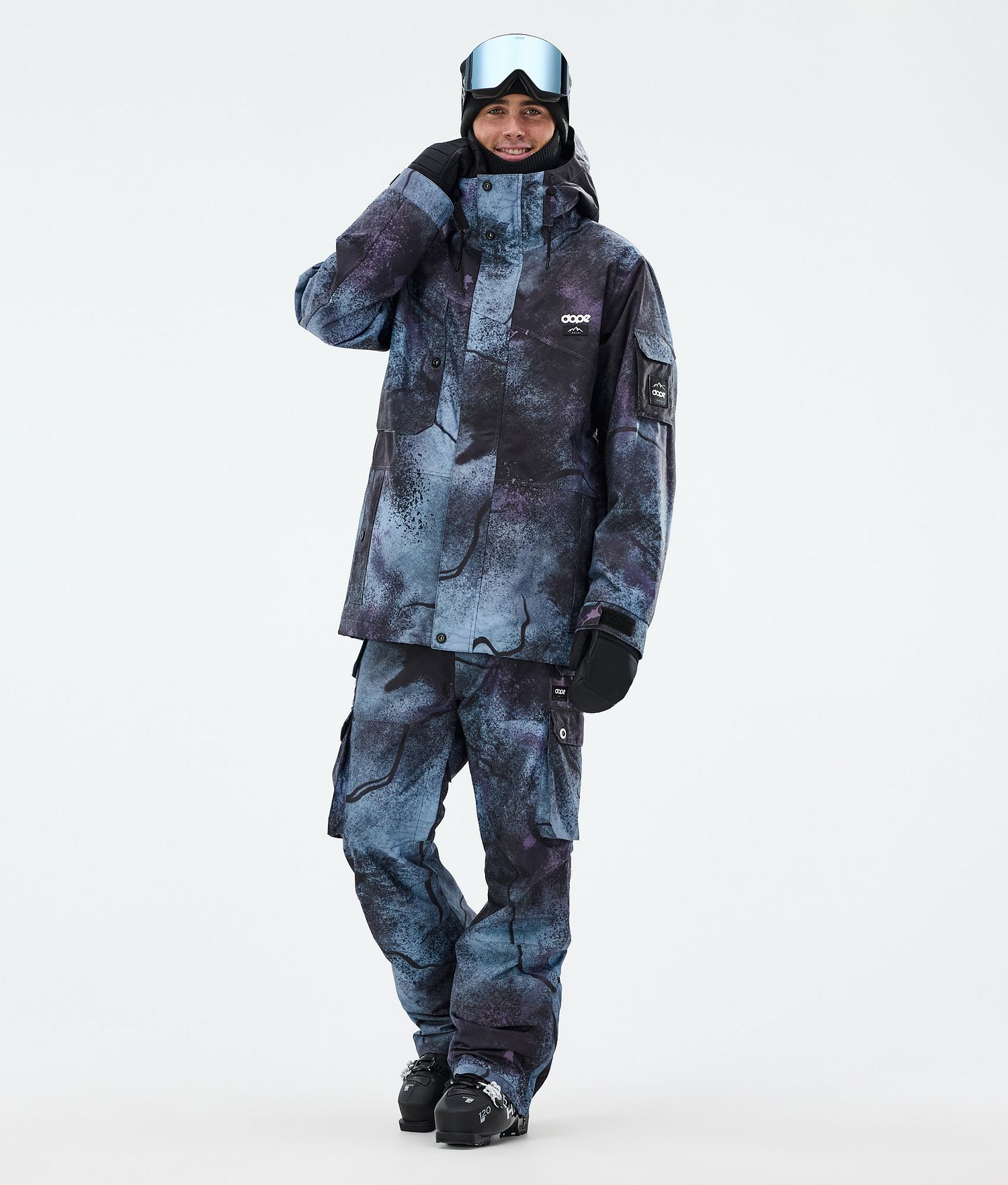 Dope Adept Ski Jacket Men Jungle Purple