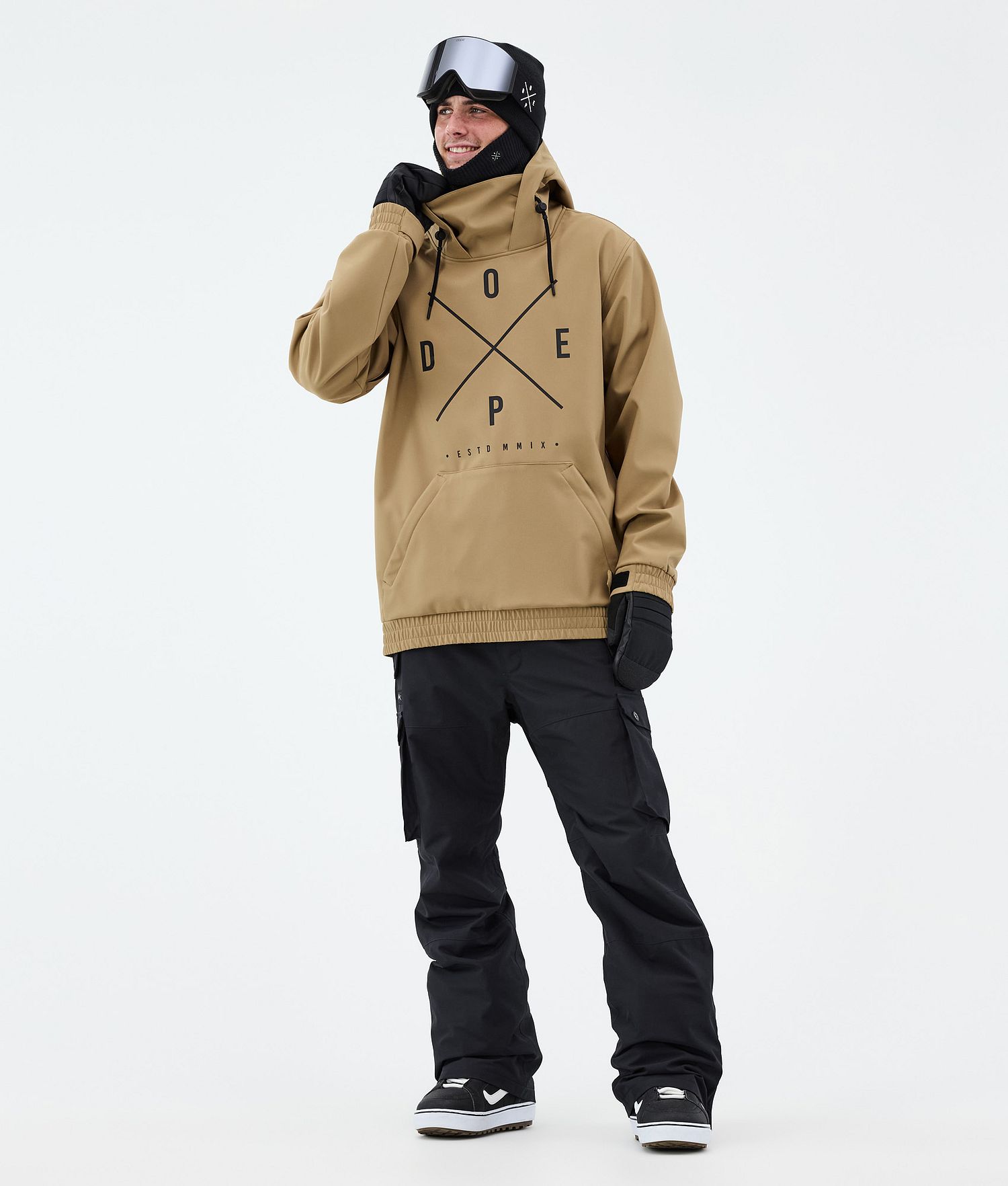 Dope Yeti Snowboard Jacket Men 2X-Up Gold