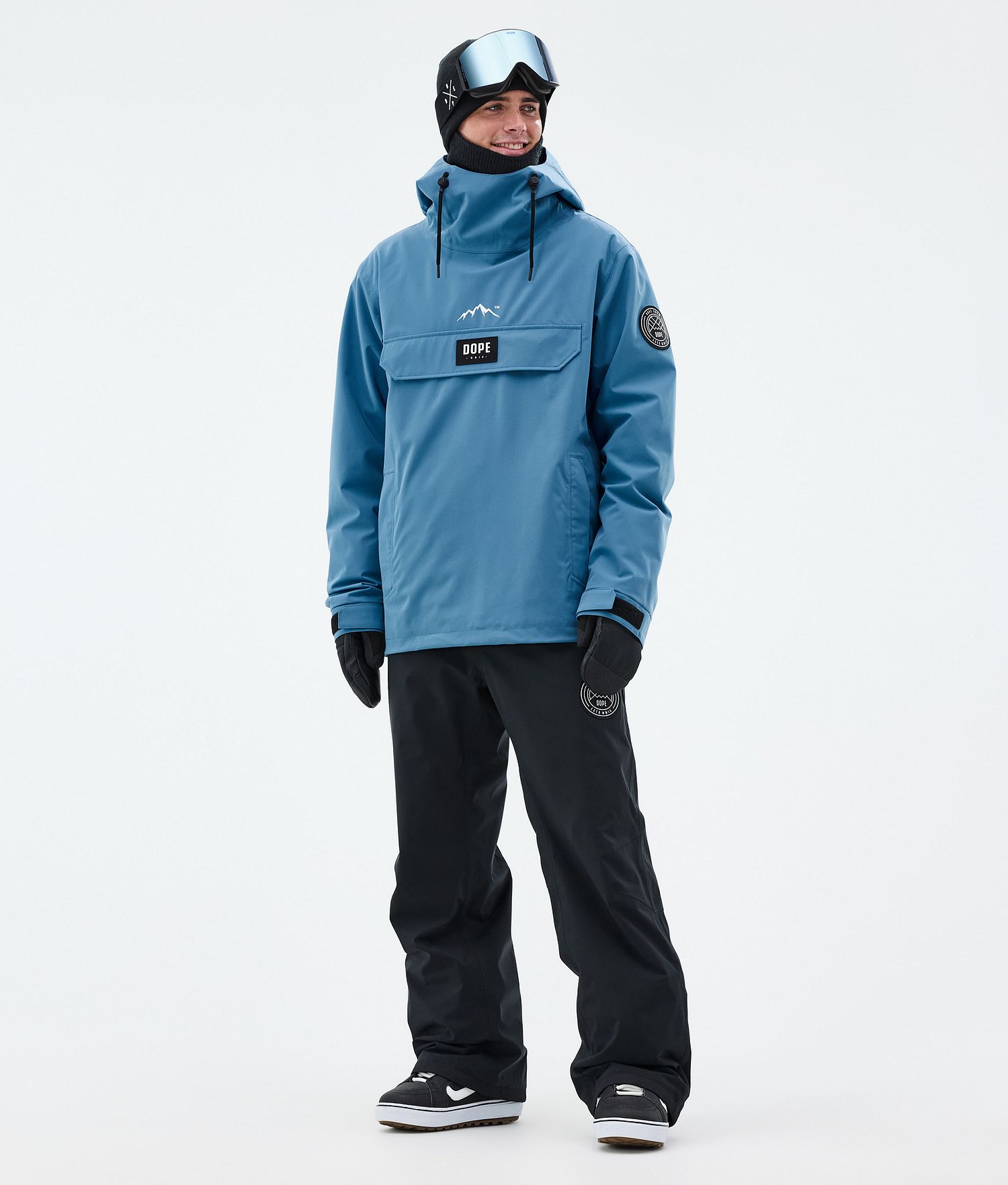 Dope Blizzard Snowboard Outfit Men Bottle Green/Light Grey