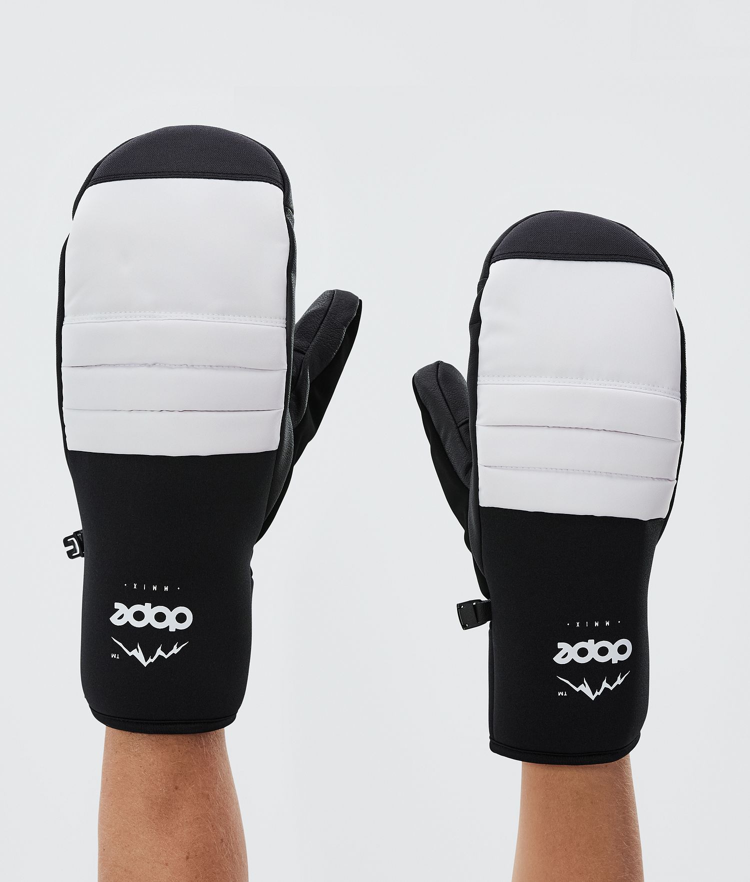 Dope Ace 22 Snow Mittens White