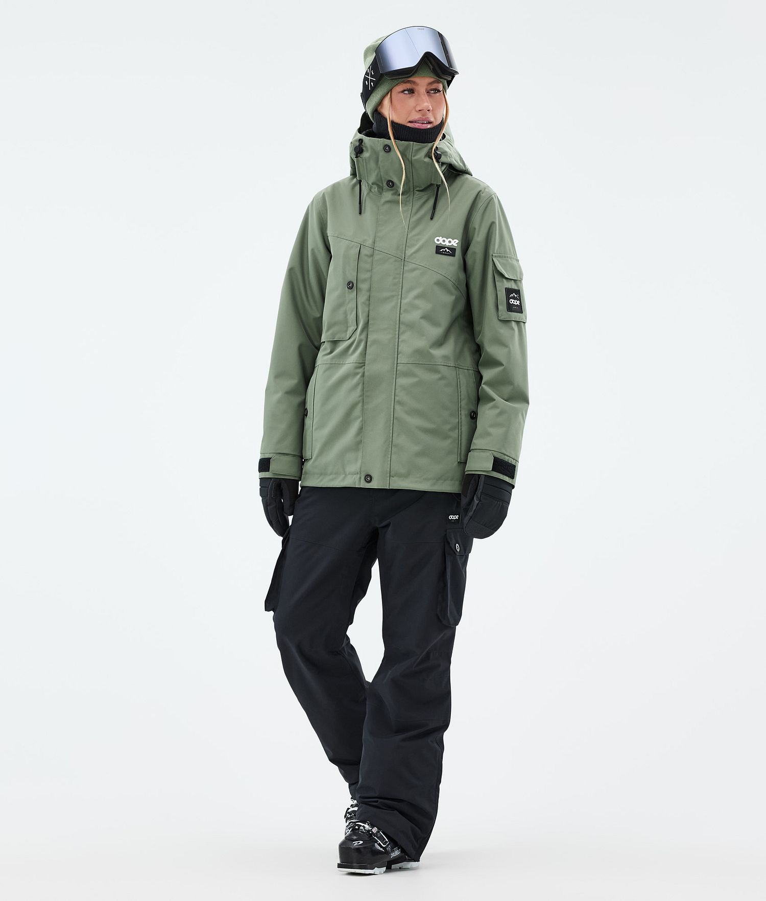 Dope Adept W Ski Jacket Women Moss Green