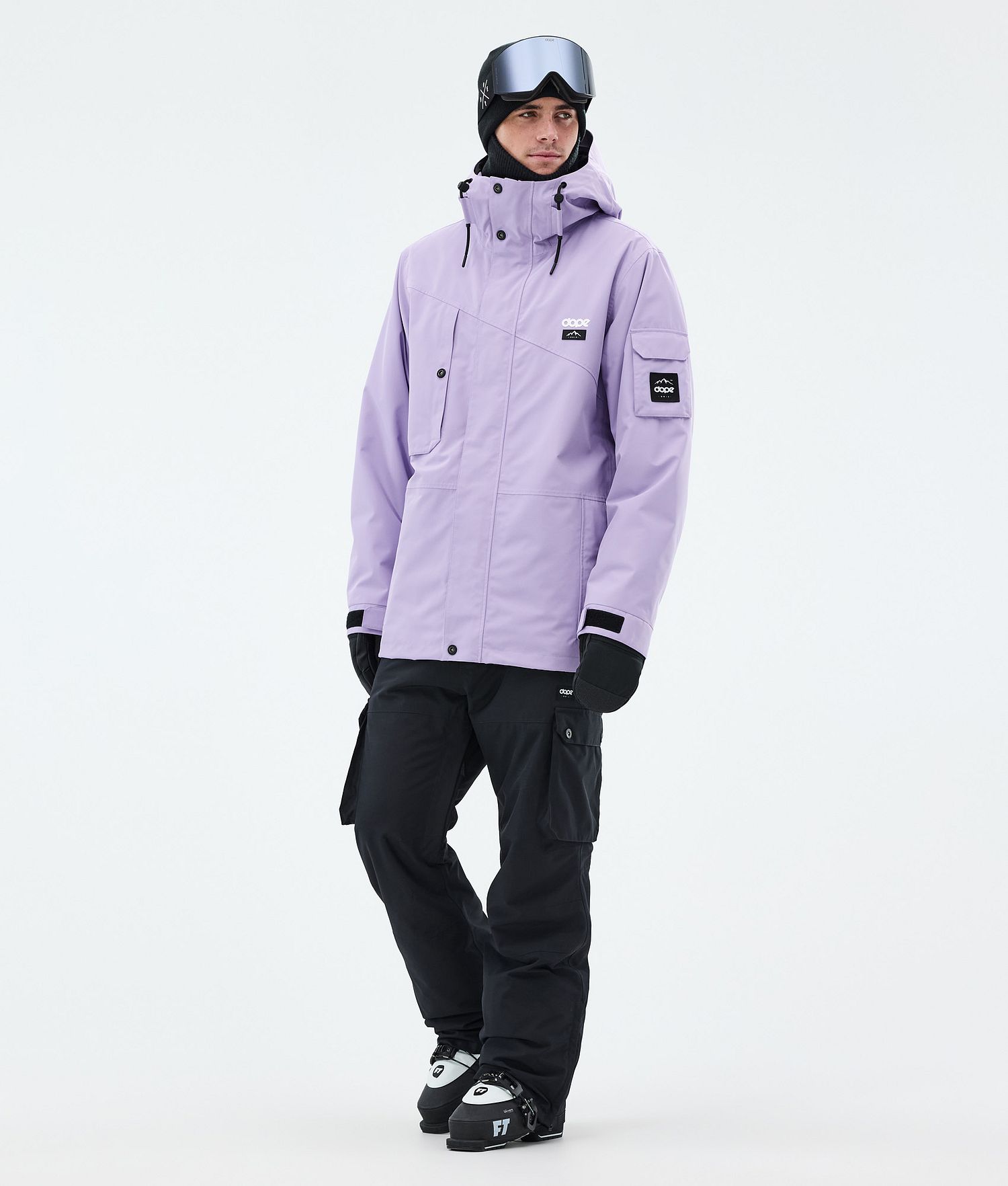 Dope Adept Ski Jacket Men Faded Violet