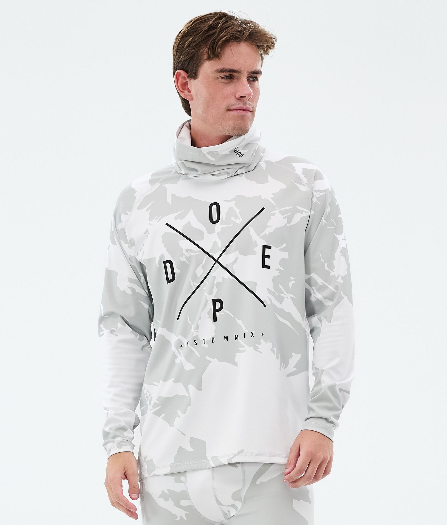 Dope Snuggle Base Layer Top Men 2X-Up Grey Camo Dope Snuggle Base Layer Top Men 2X-Up Grey Camo
