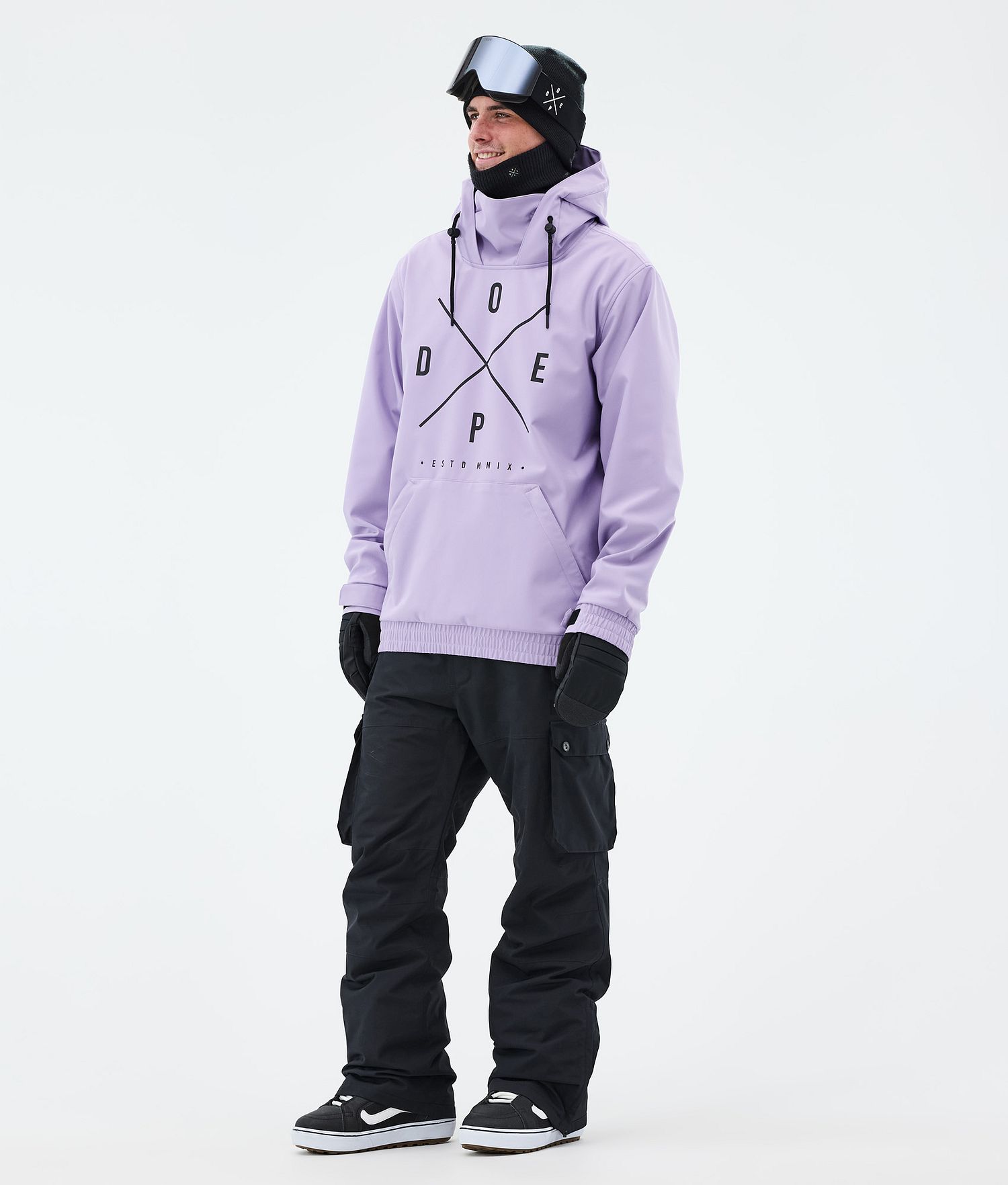 Dope Yeti Snowboard Jacket Men 2X-Up Faded Violet