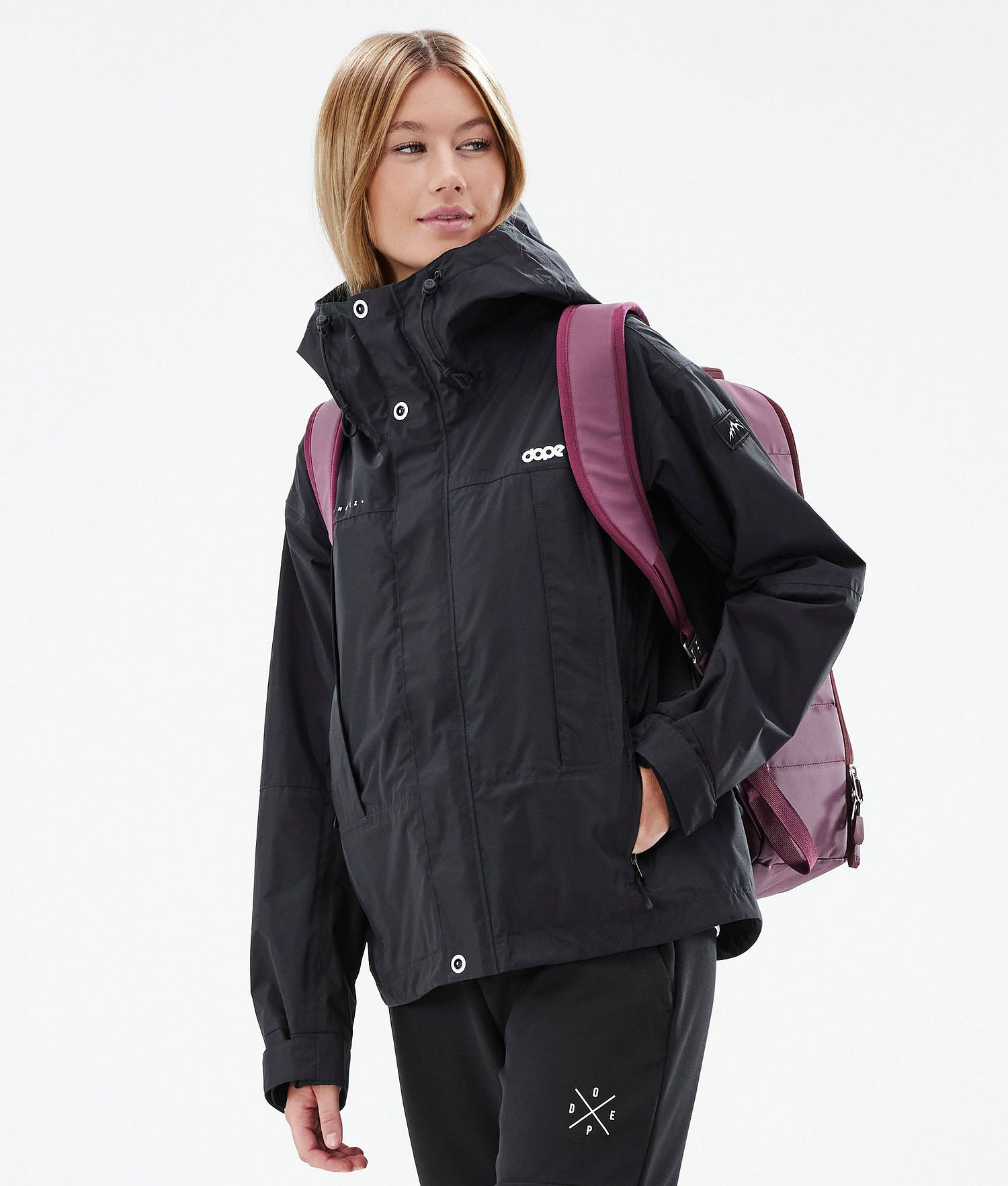 Dope Ranger Light W Outdoor Jacket Women Black Renewed