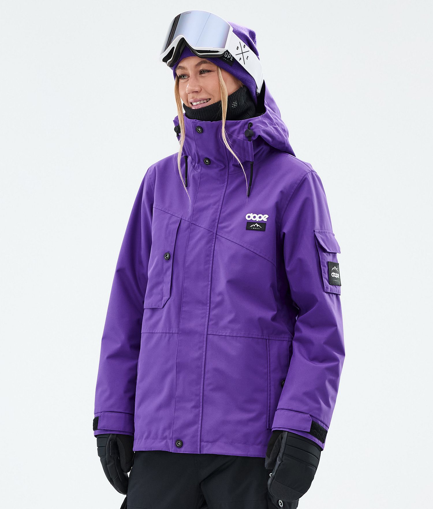 Dope Adept W Snowboard Jacket Women Vivid Purple Dope Adept W Snowboard Jacket Women Vivid Purple