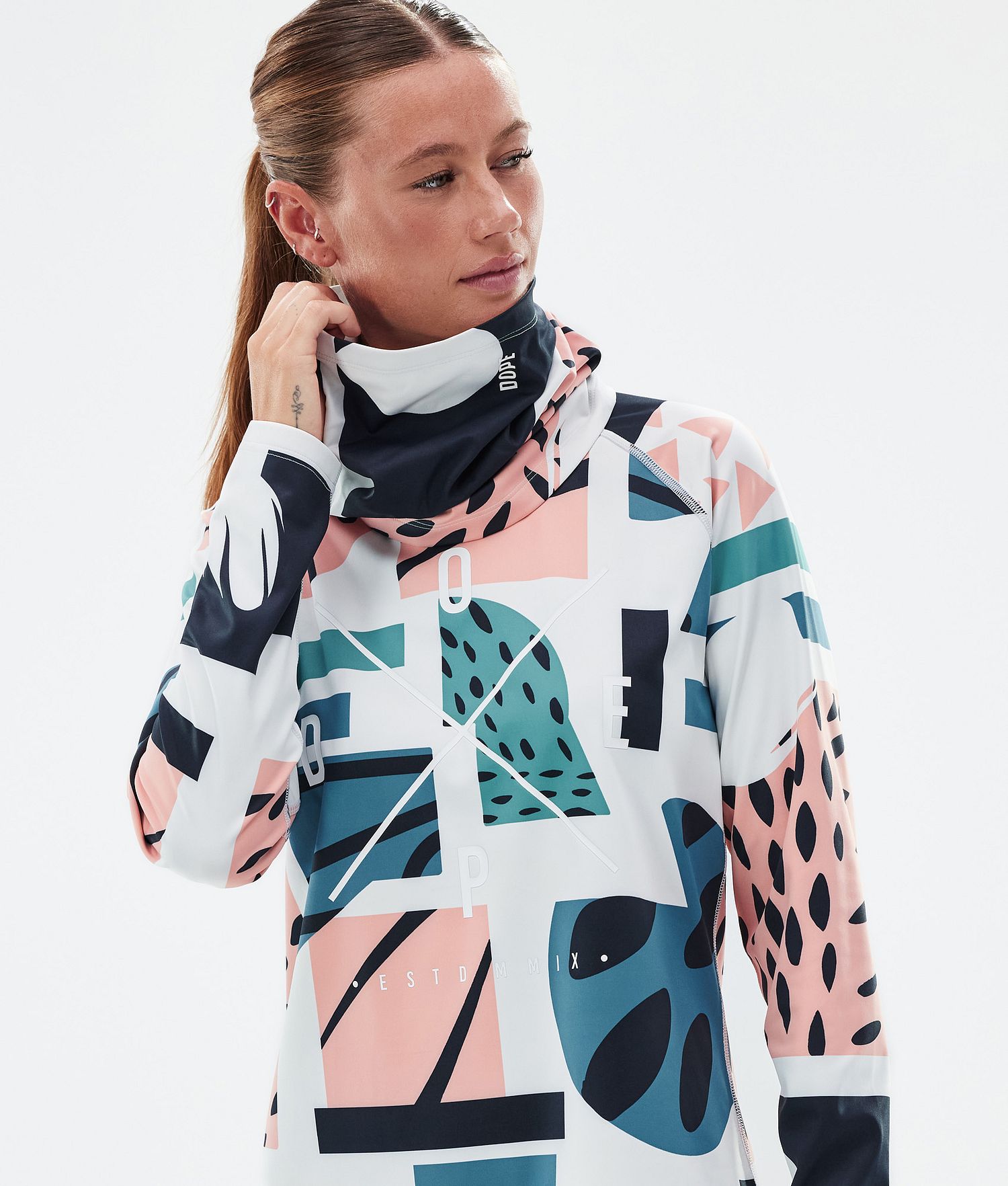 Dope Snuggle W Base Layer Top Women 2X-Up Melon