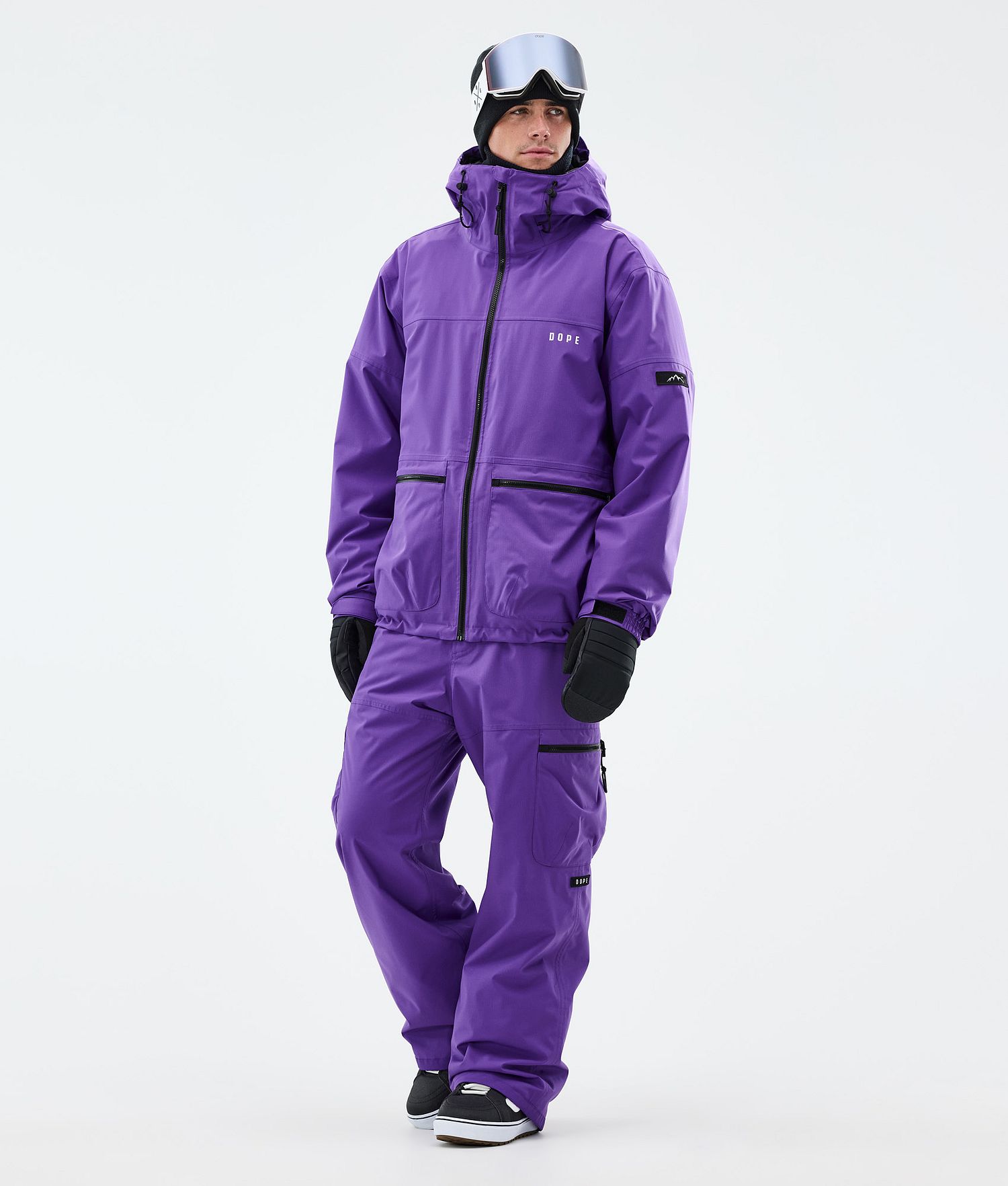 Dope Vertex Snowboard Outfit Men Vivid Purple