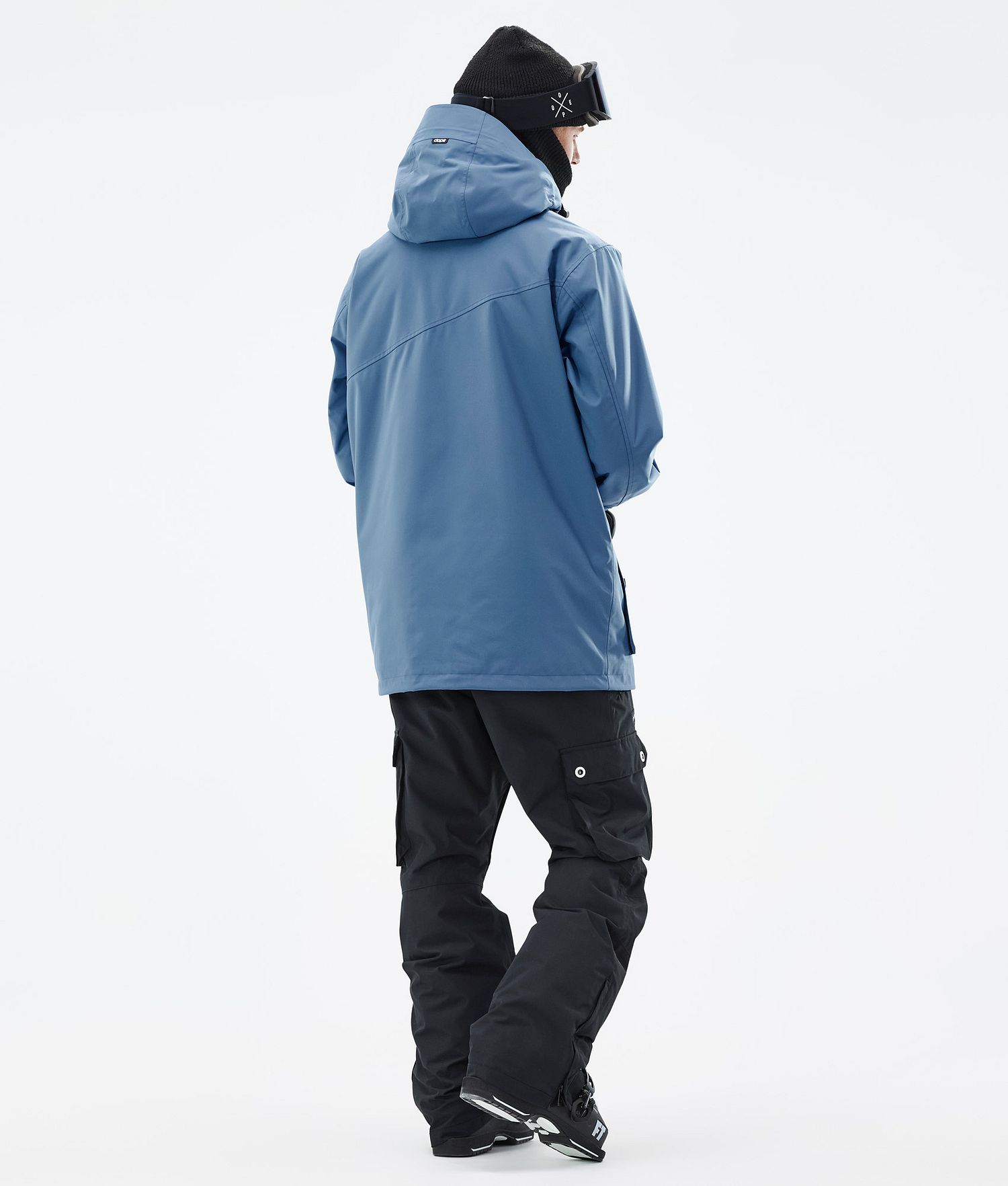 Dope Adept Ski Outfit Men Blue Steel/Black