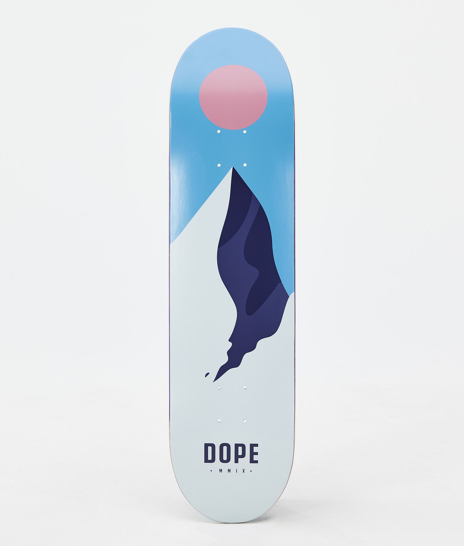 Dope Aphex 8” Skateboard Deck White/Blue