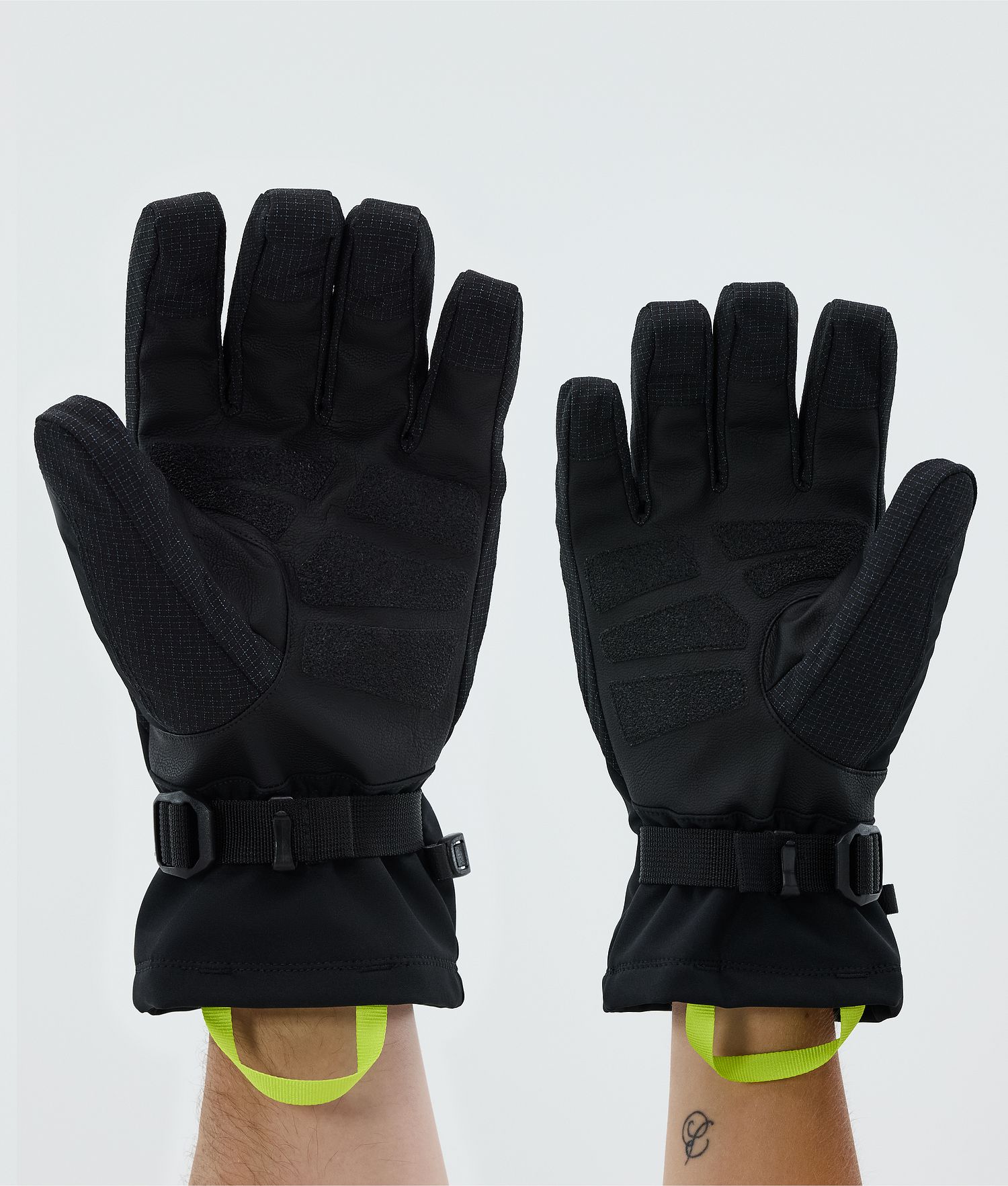 Dope Ace Ski Gloves Metal Blue