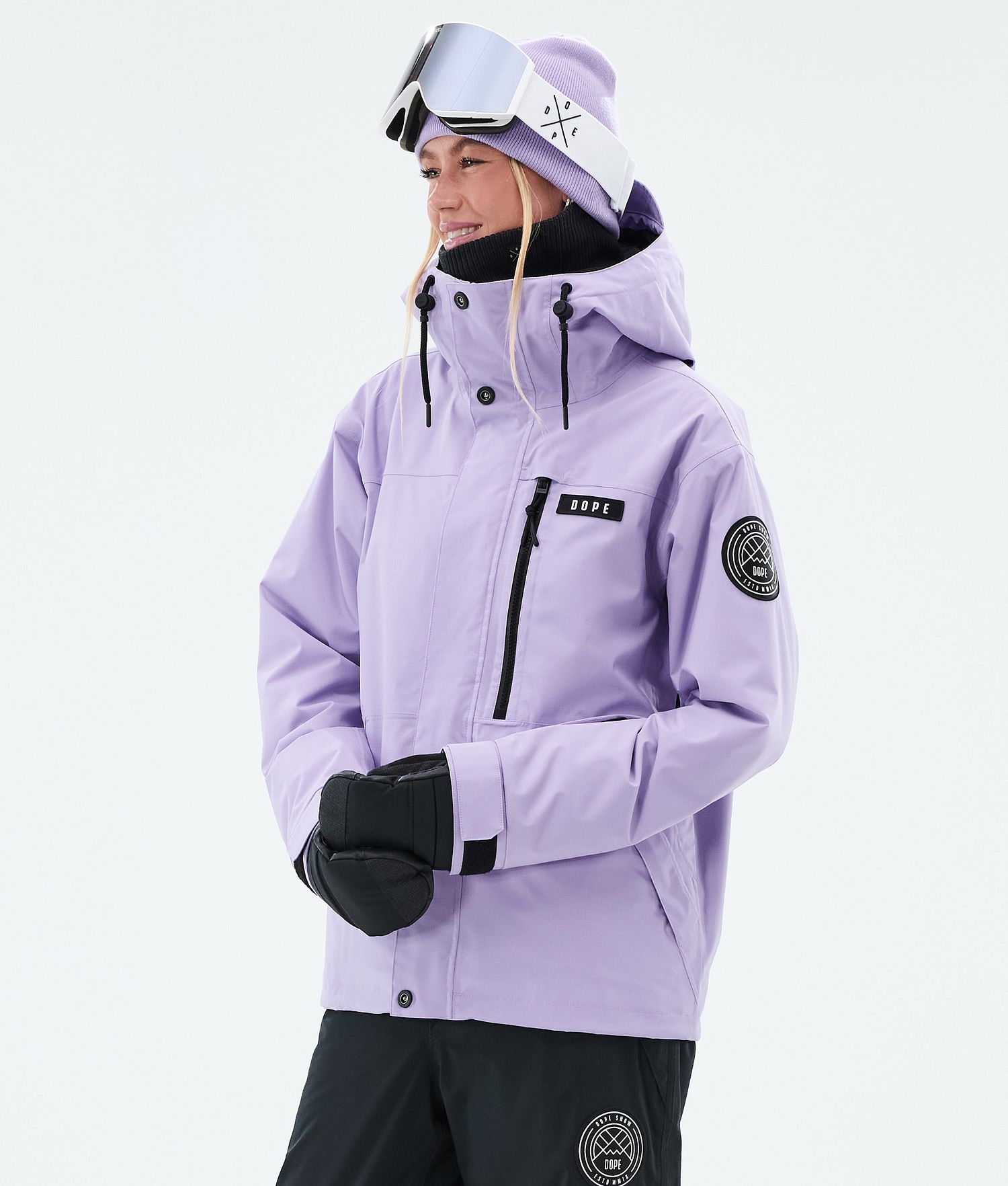 Dope Blizzard W Full Zip Ski Jacket Women Faded Violet Dope Blizzard W Full Zip Ski Jacket Women Faded Violet