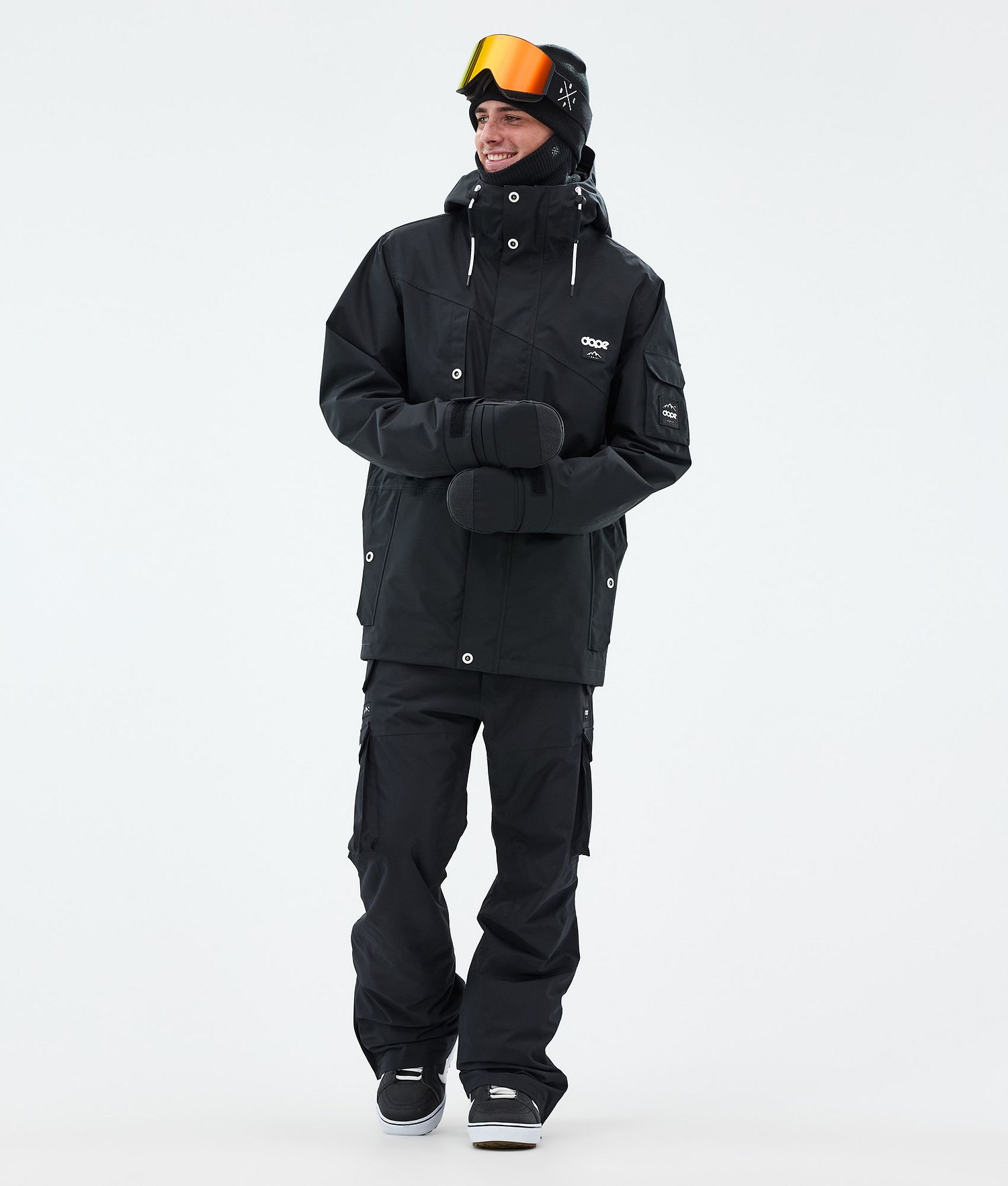 Dope Adept Snowboard Jacket Men Black