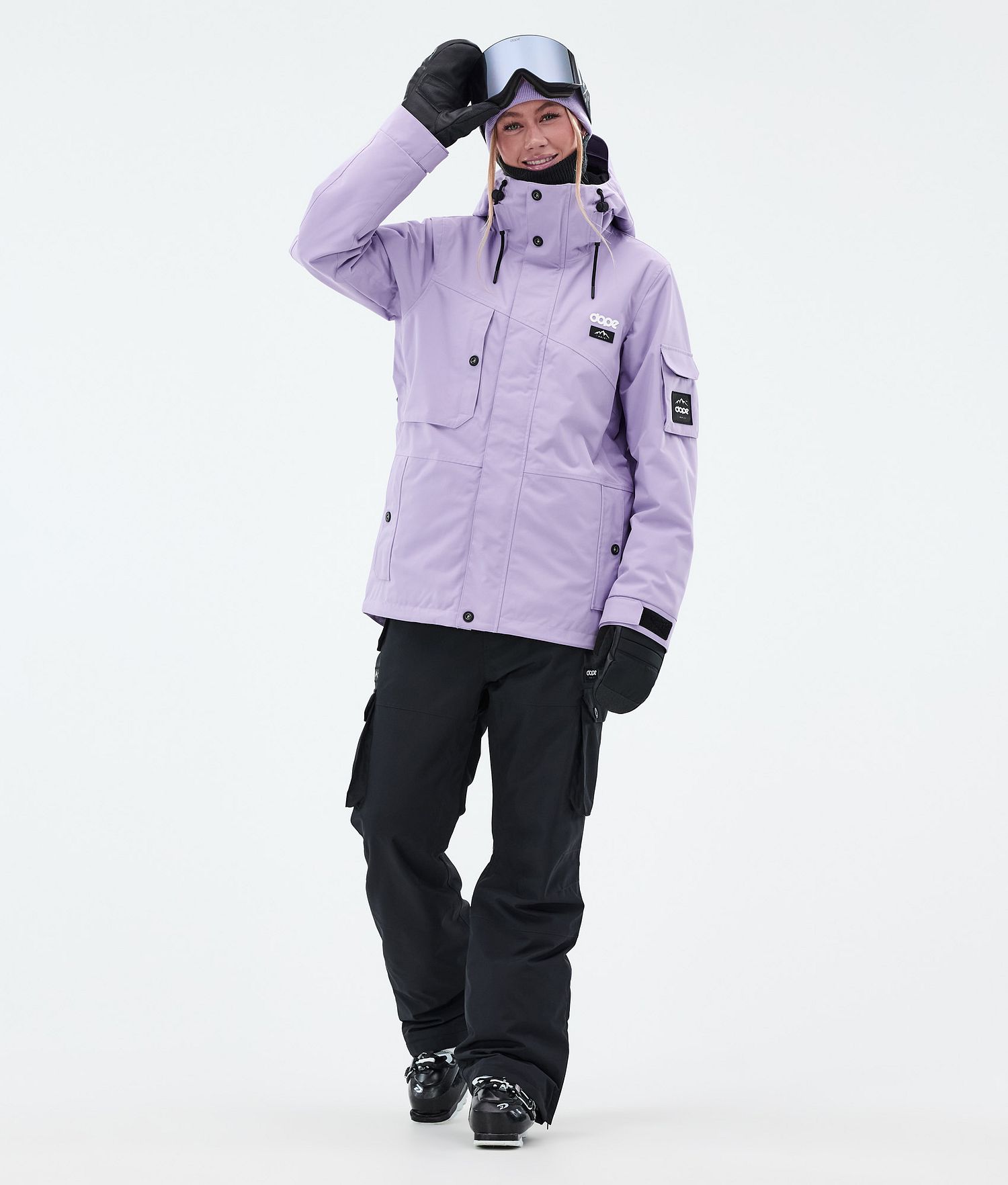 Dope Adept W Ski Jacket Women Faded Violet