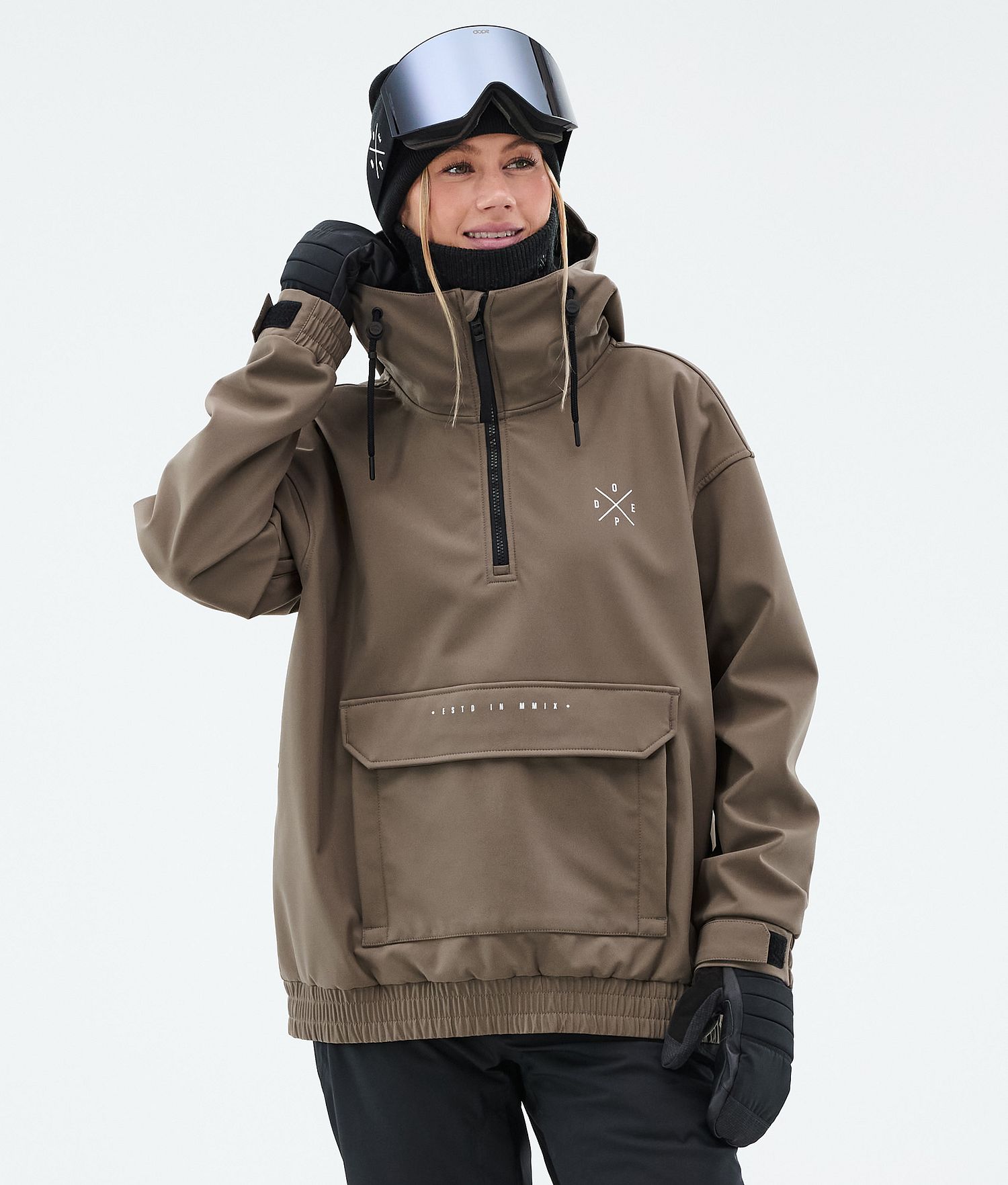 Dope Cyclone W Snowboard Jacket Women Walnut Dope Cyclone W Snowboard Jacket Women Walnut
