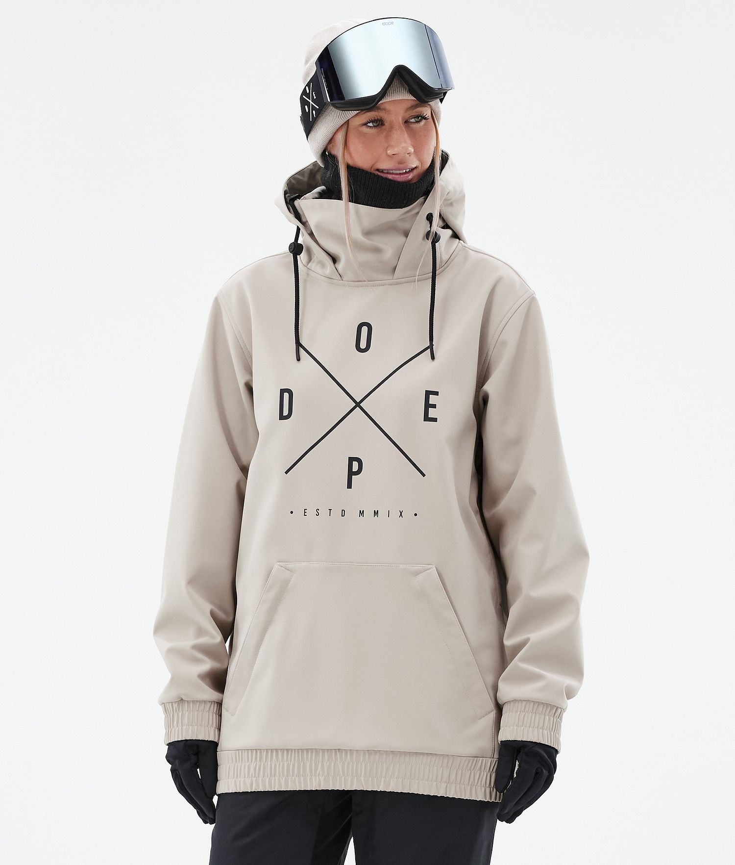 Dope Yeti W Snowboard Jacket Women 2X-Up Sand Dope Yeti W Snowboard Jacket Women 2X-Up Sand