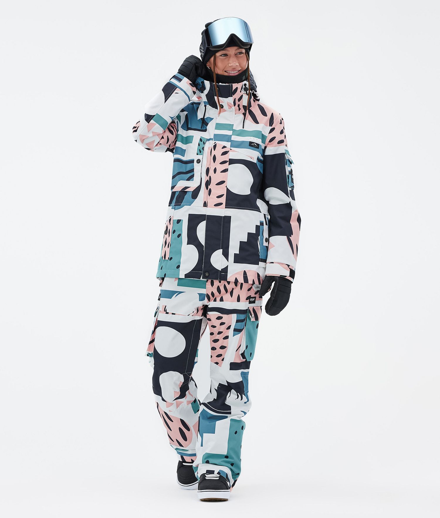 Dope Iconic W Snowboard Pants Women Melon