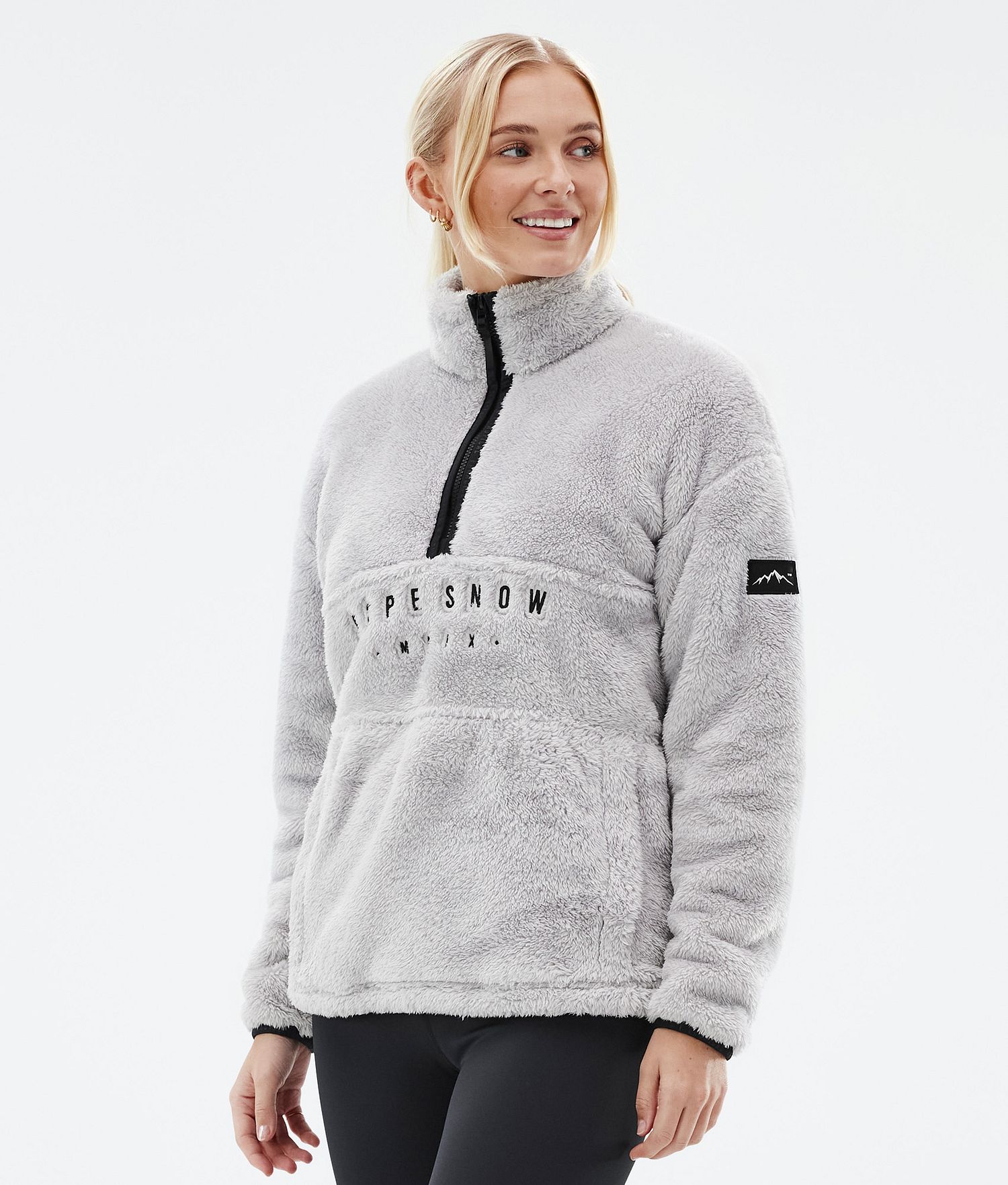 Dope Pile W Fleece Sweater Women Light Grey Dope Pile W Fleece Sweater Women Light Grey