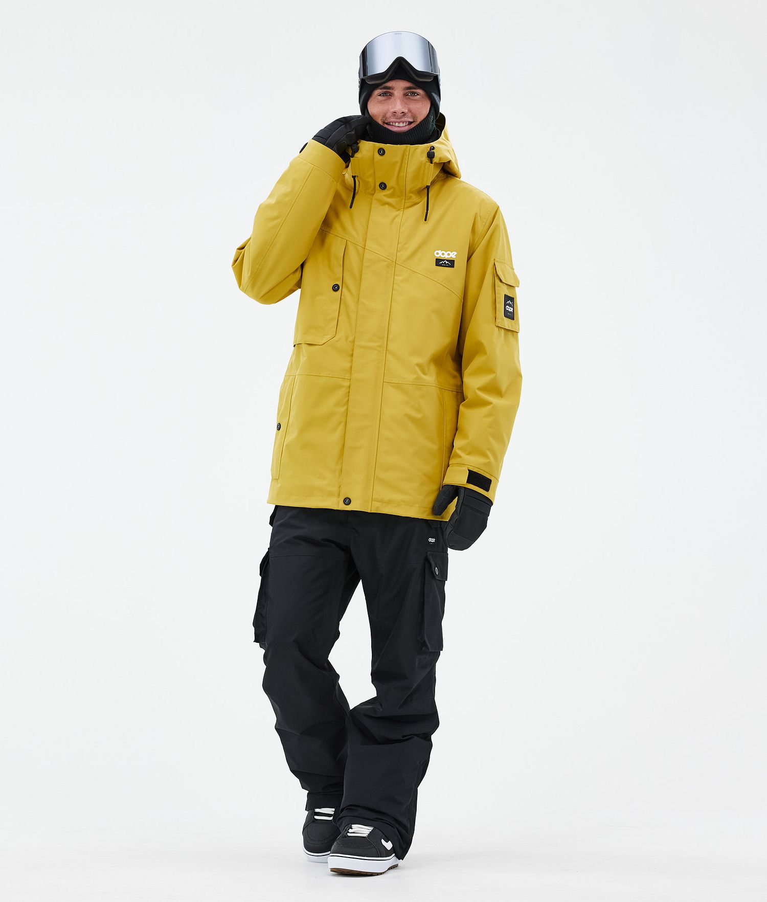 Dope Adept Snowboard Jacket Men Yellow