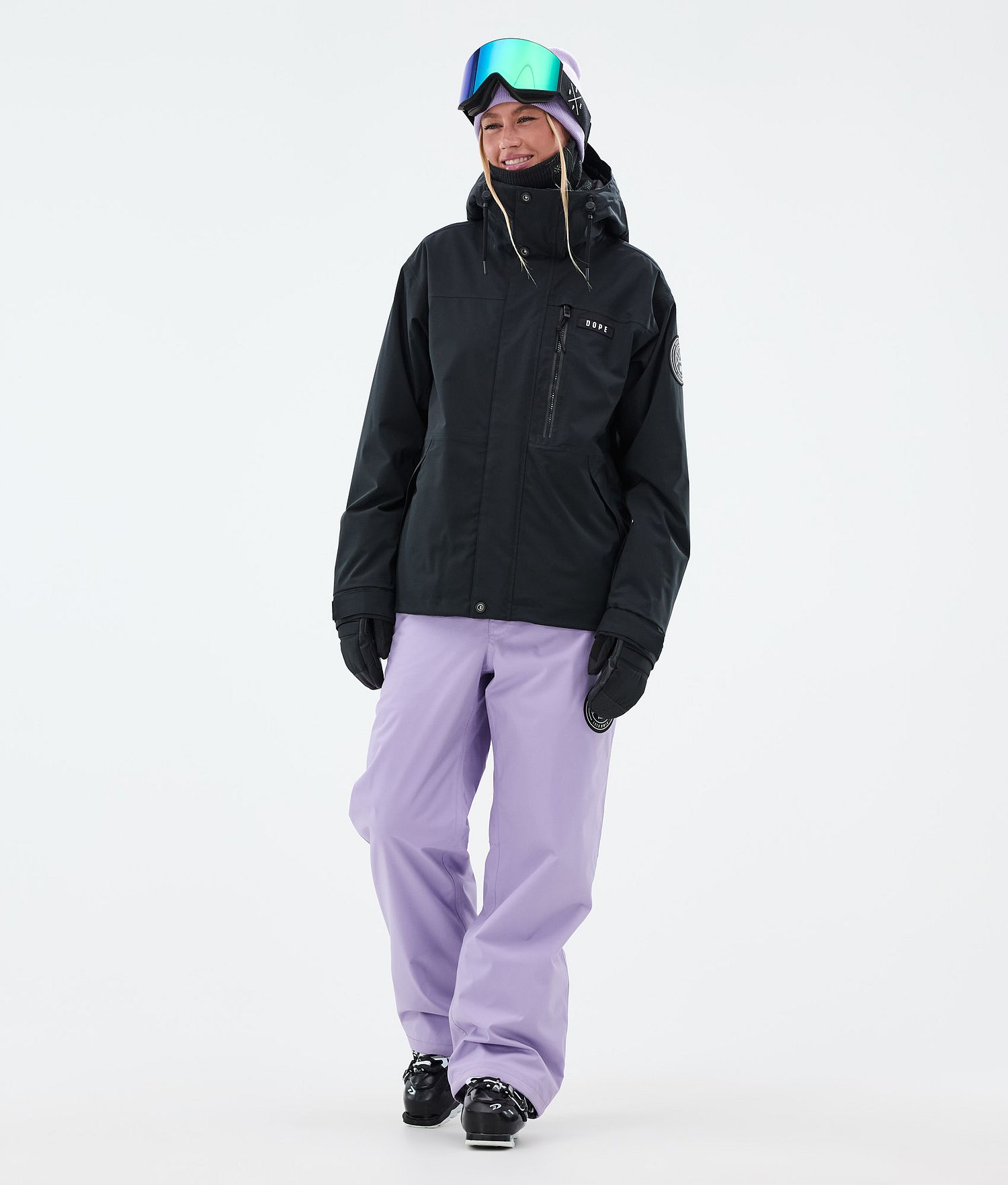 Dope Blizzard W Full Zip Ski Jacket Women Black