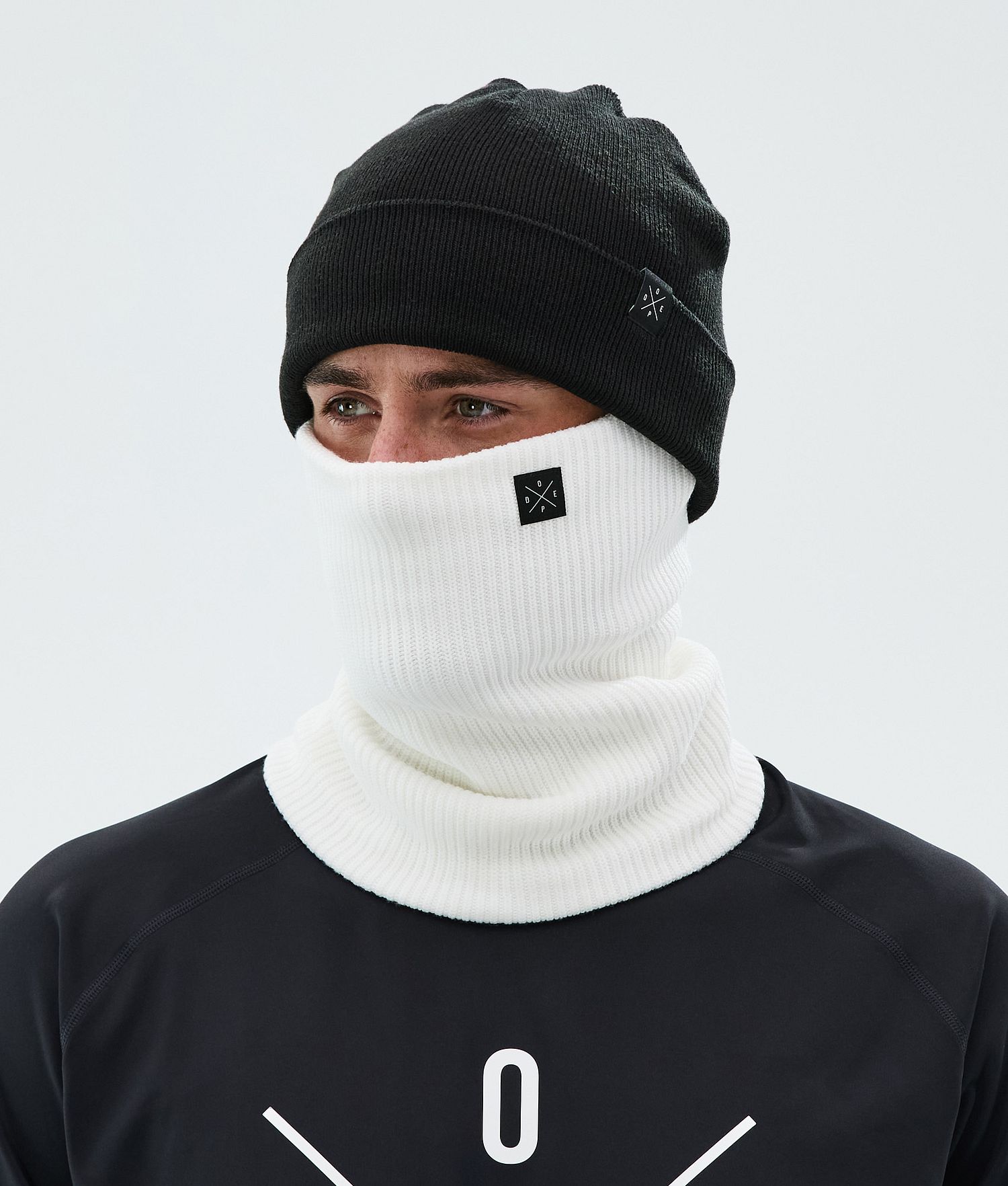 Dope 2X-Up Knitted Facemask Whitish