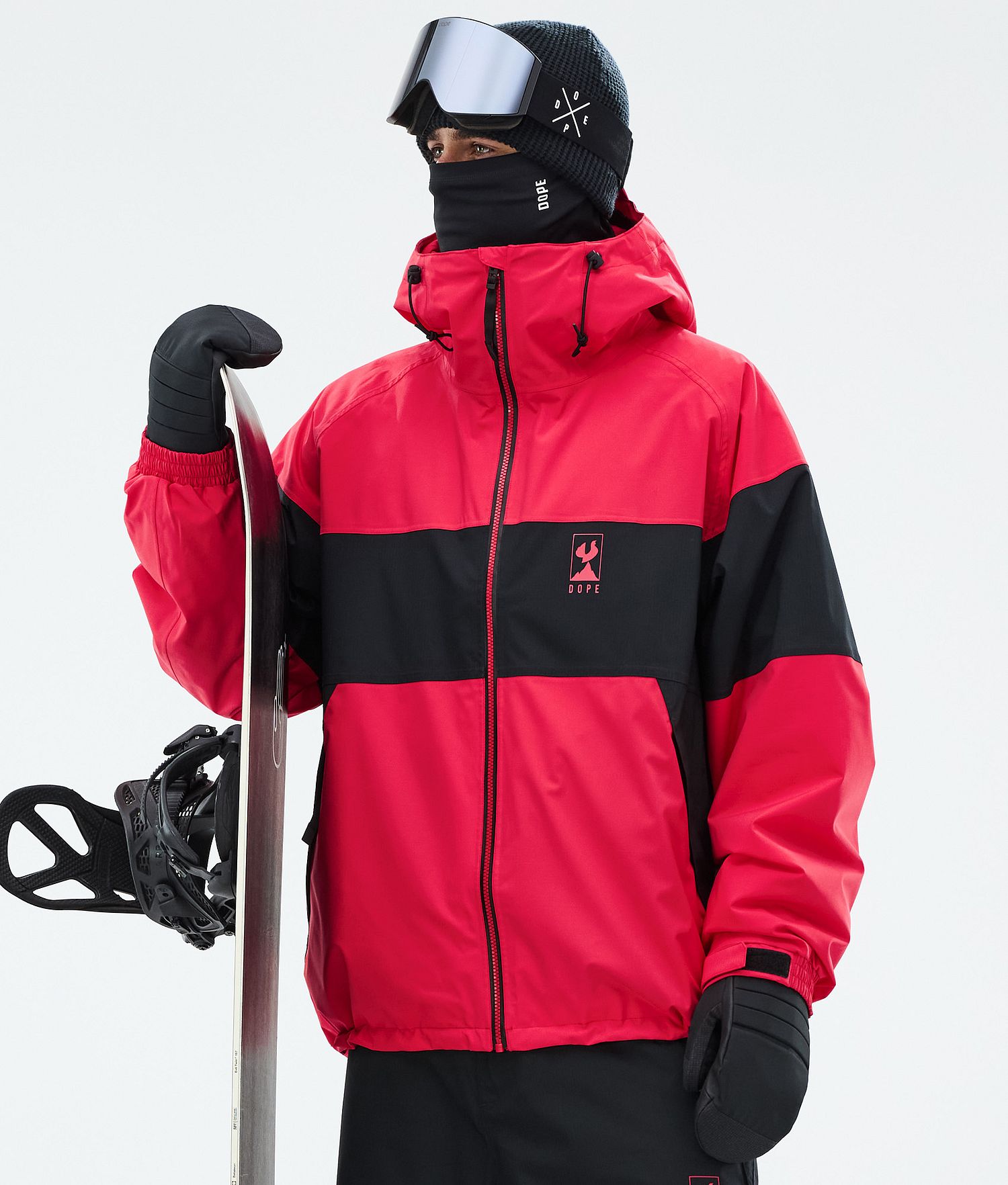 Dope JT Spartan Snowboard Jacket Men Red/Black