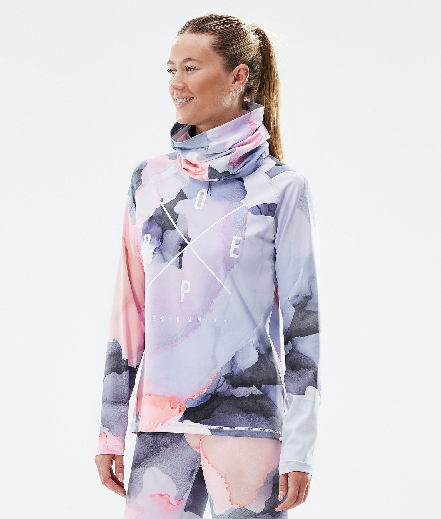 Dope Snuggle W Base Layer Top Women 2X-Up Blot Peach Dope Snuggle W Base Layer Top Women 2X-Up Blot Peach