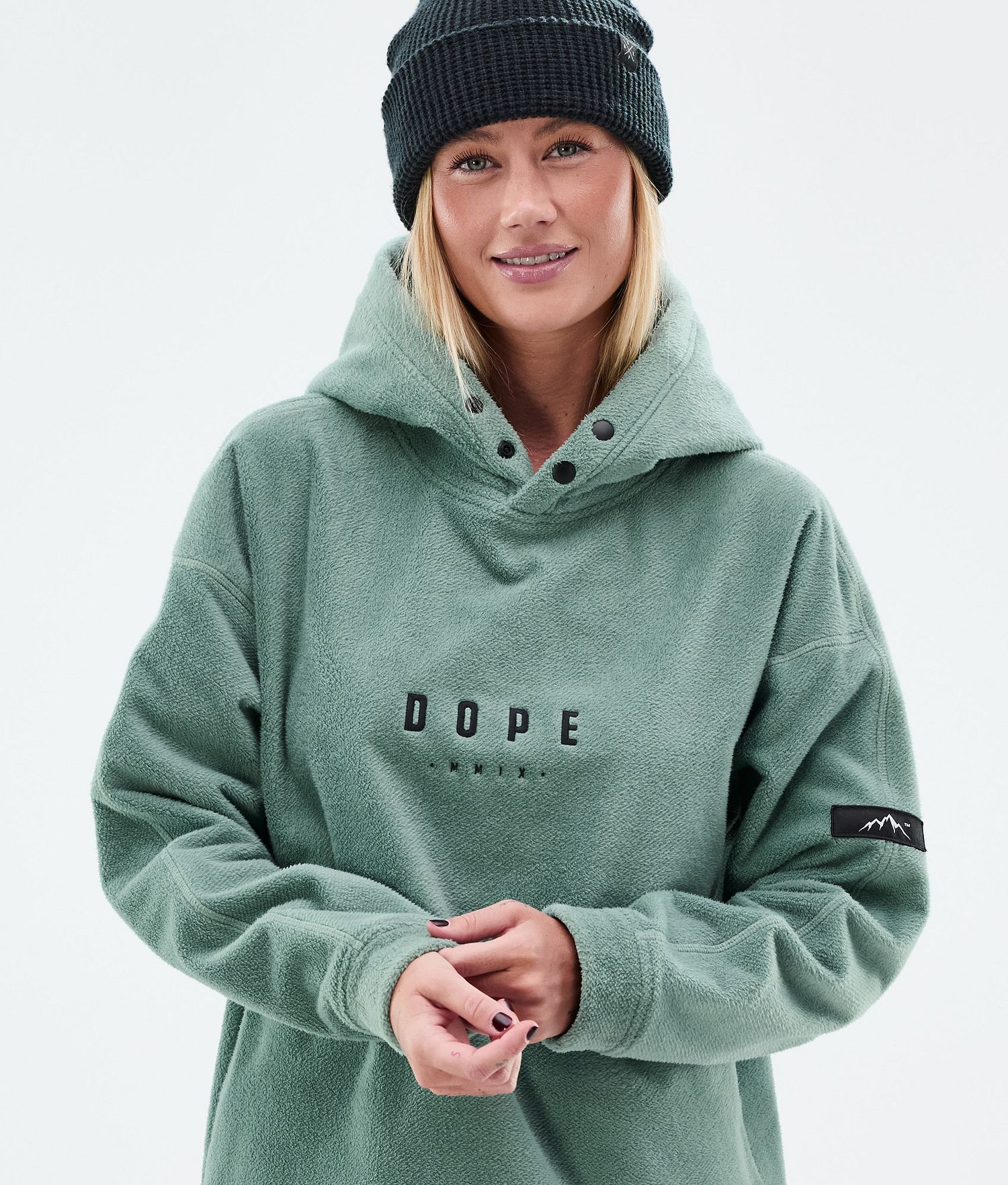 Dope Sublime W Fleece Hoodie Women Faded Green