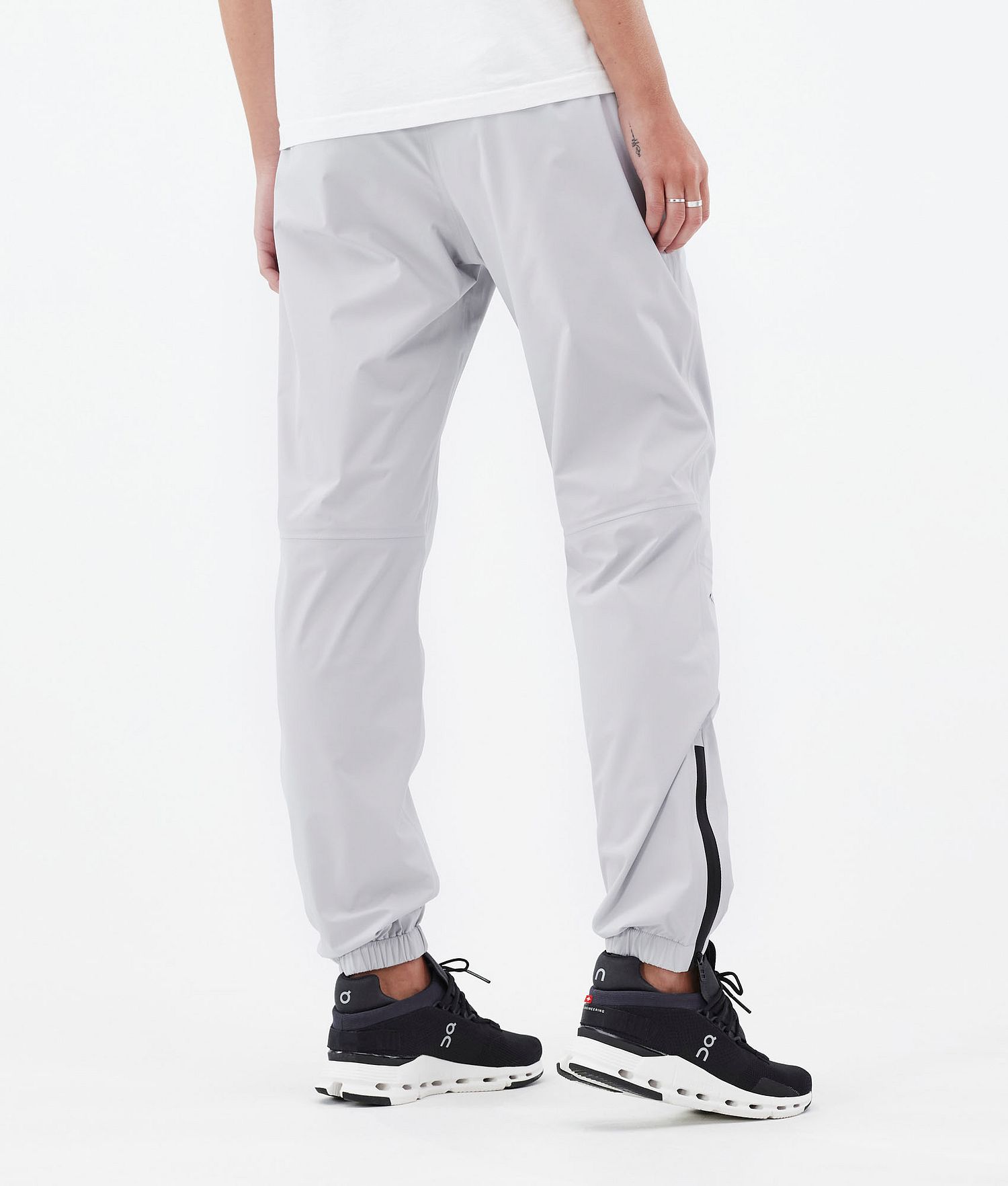 Dope Downpour W Rain Pants Women Light Grey