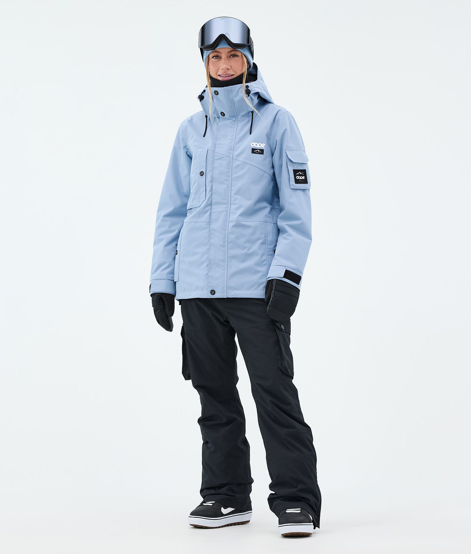 Dope Adept W Snowboard Jacket Women Light Blue