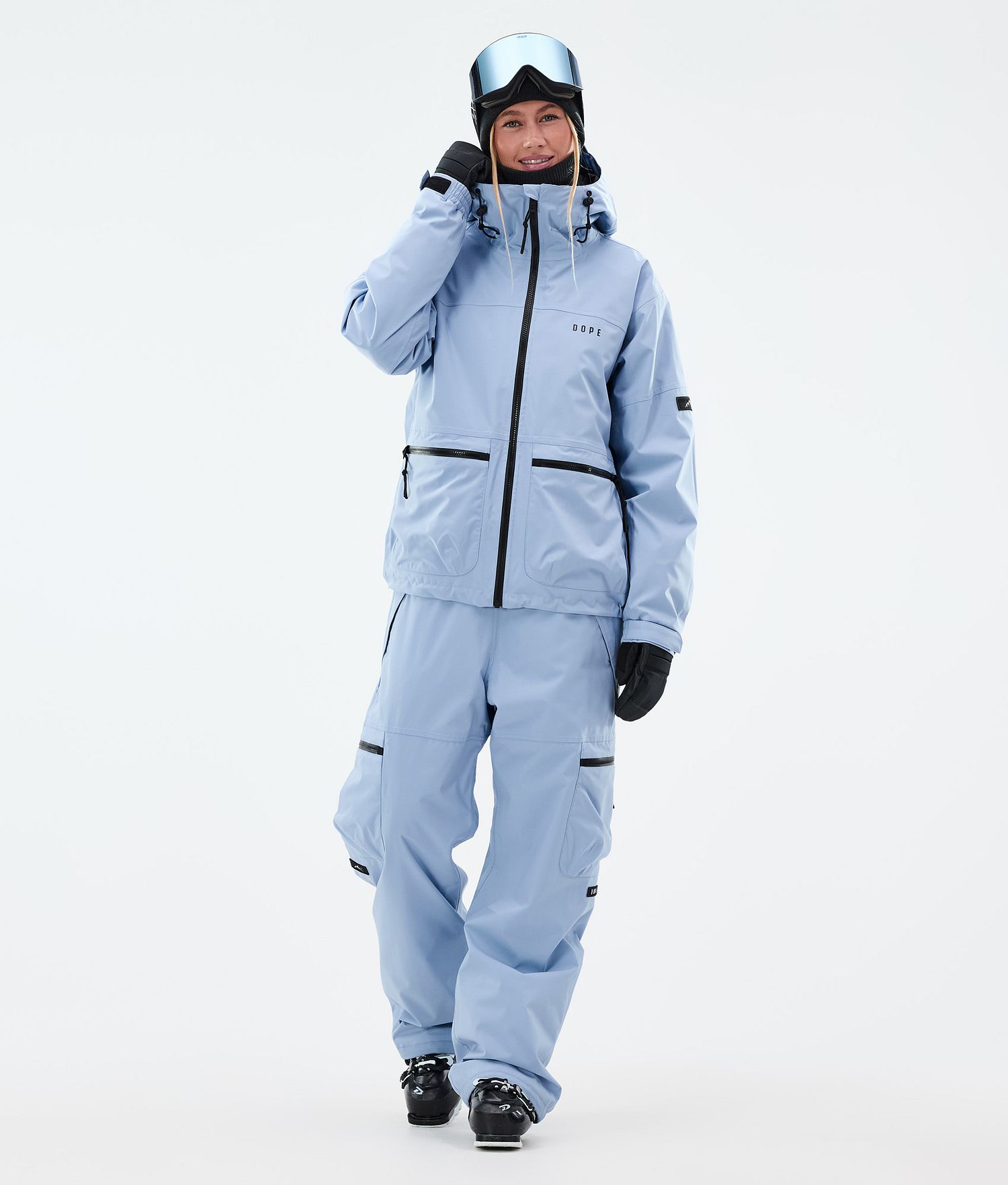 Dope Vertex W Ski Jacket Women Light Blue